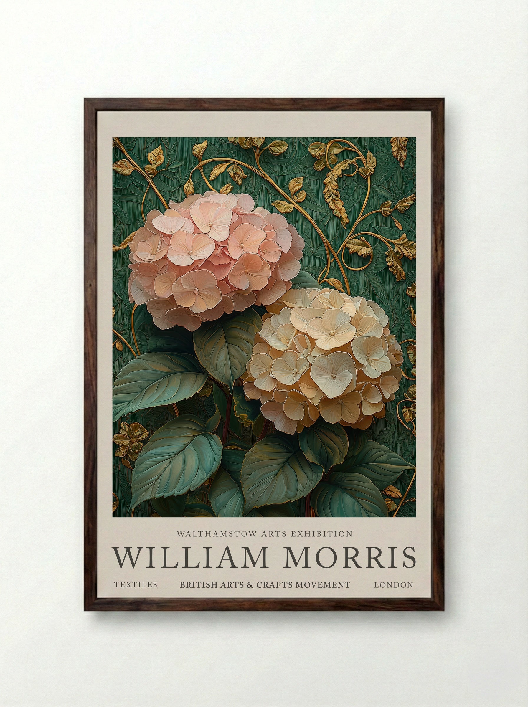 Hydrangea Harmony - William Morris
