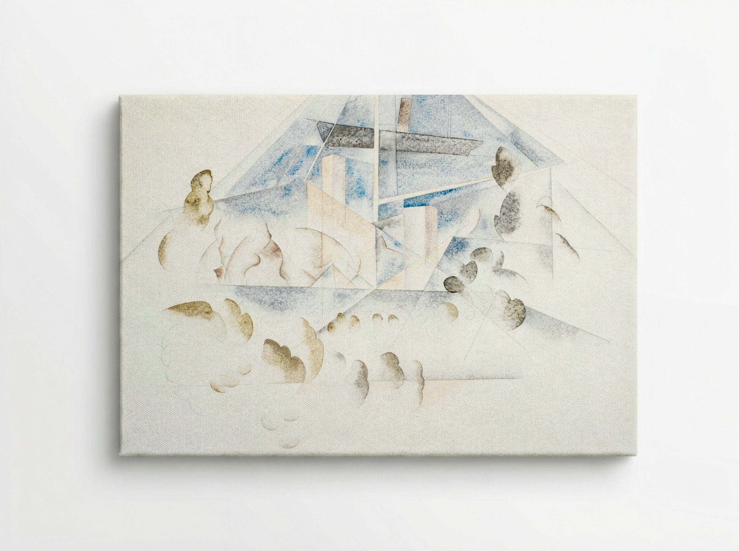Bermuda: Masts and Foliage - Charles Demuth - Canvas