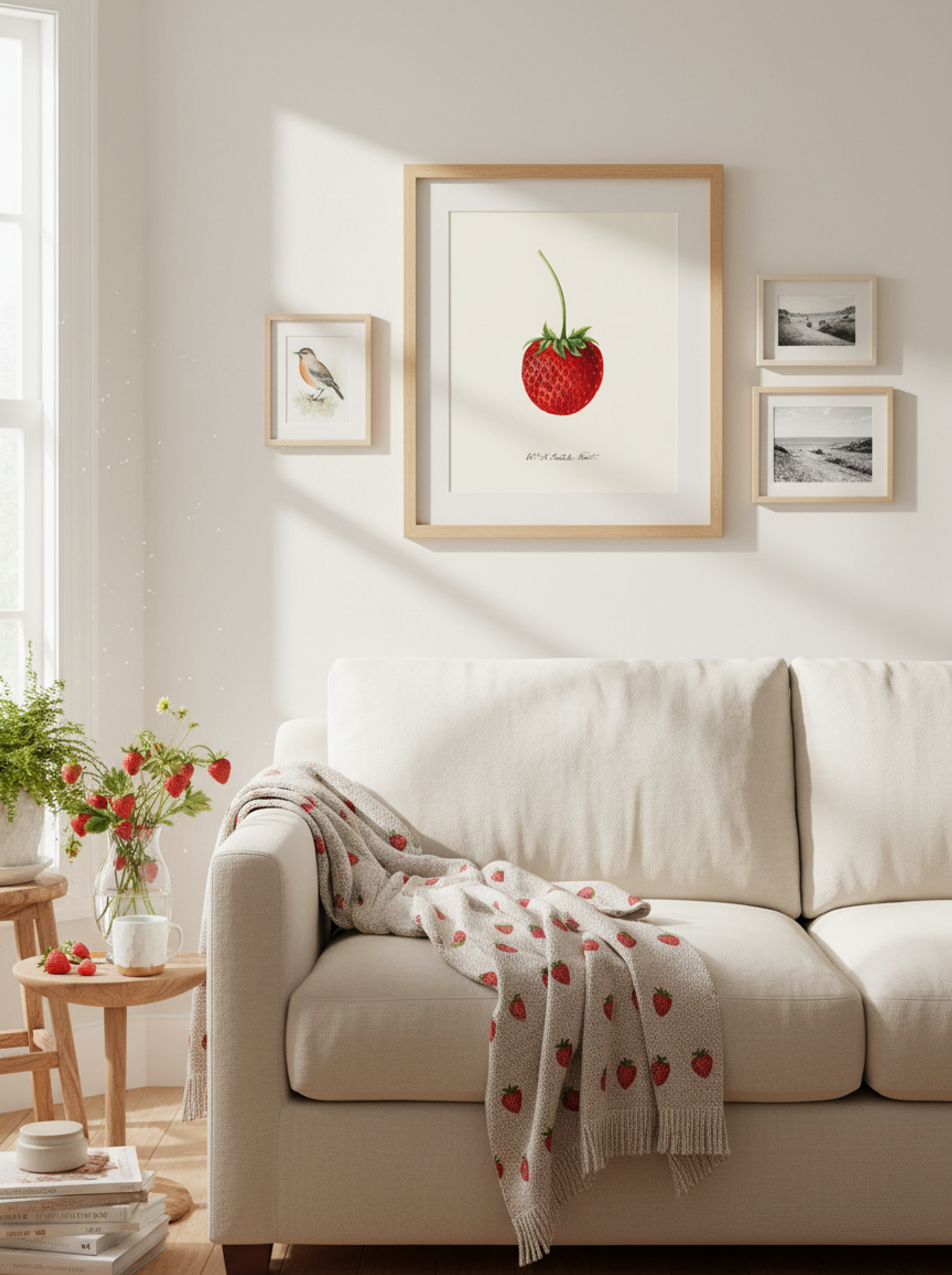 Strawberry (Fragaria) (1891) - Deborah Griscom Passmore - Lifestyle
