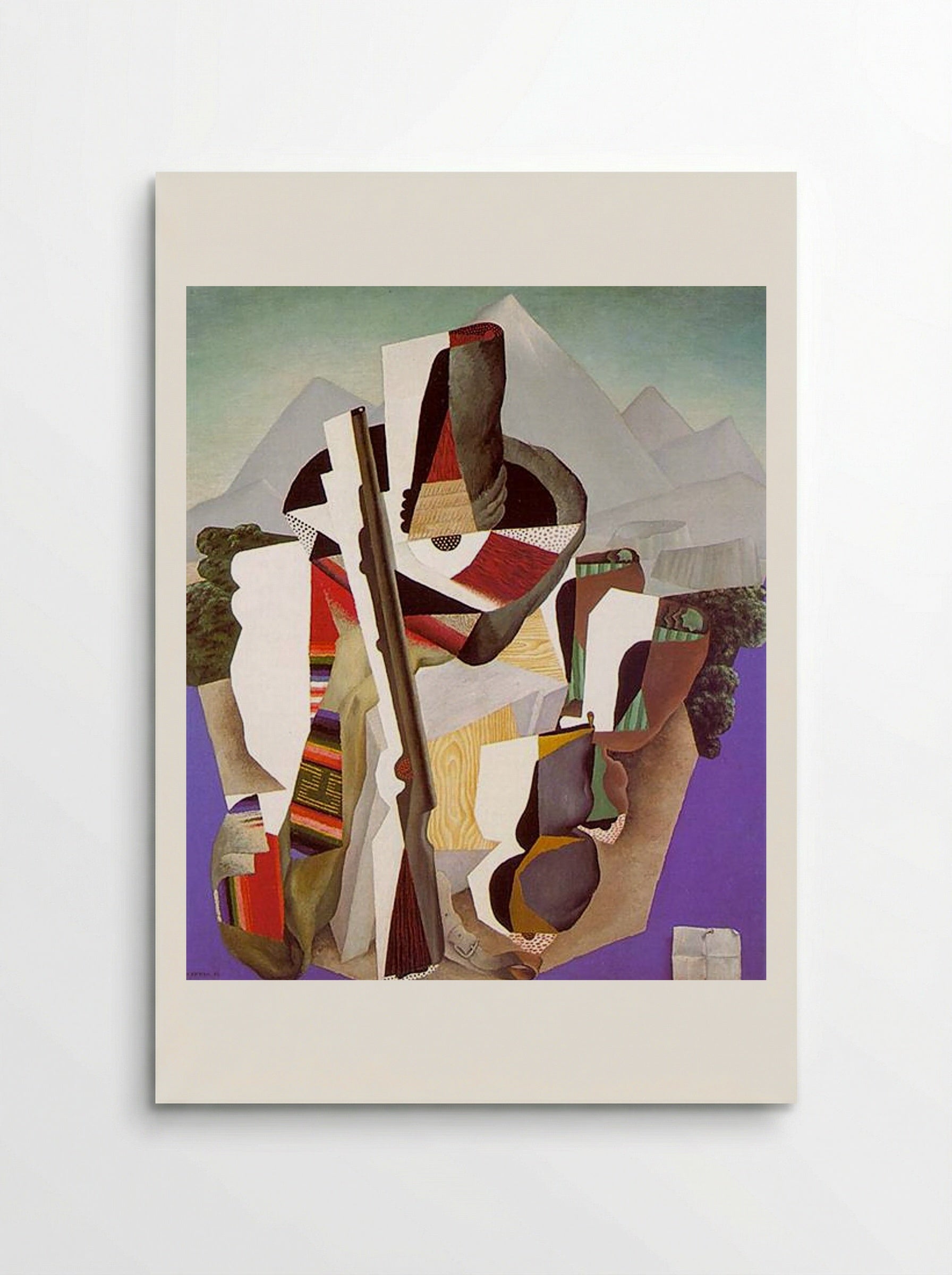 Zapatista Landscape (The Guerrilla) - Diego Rivera - Poster