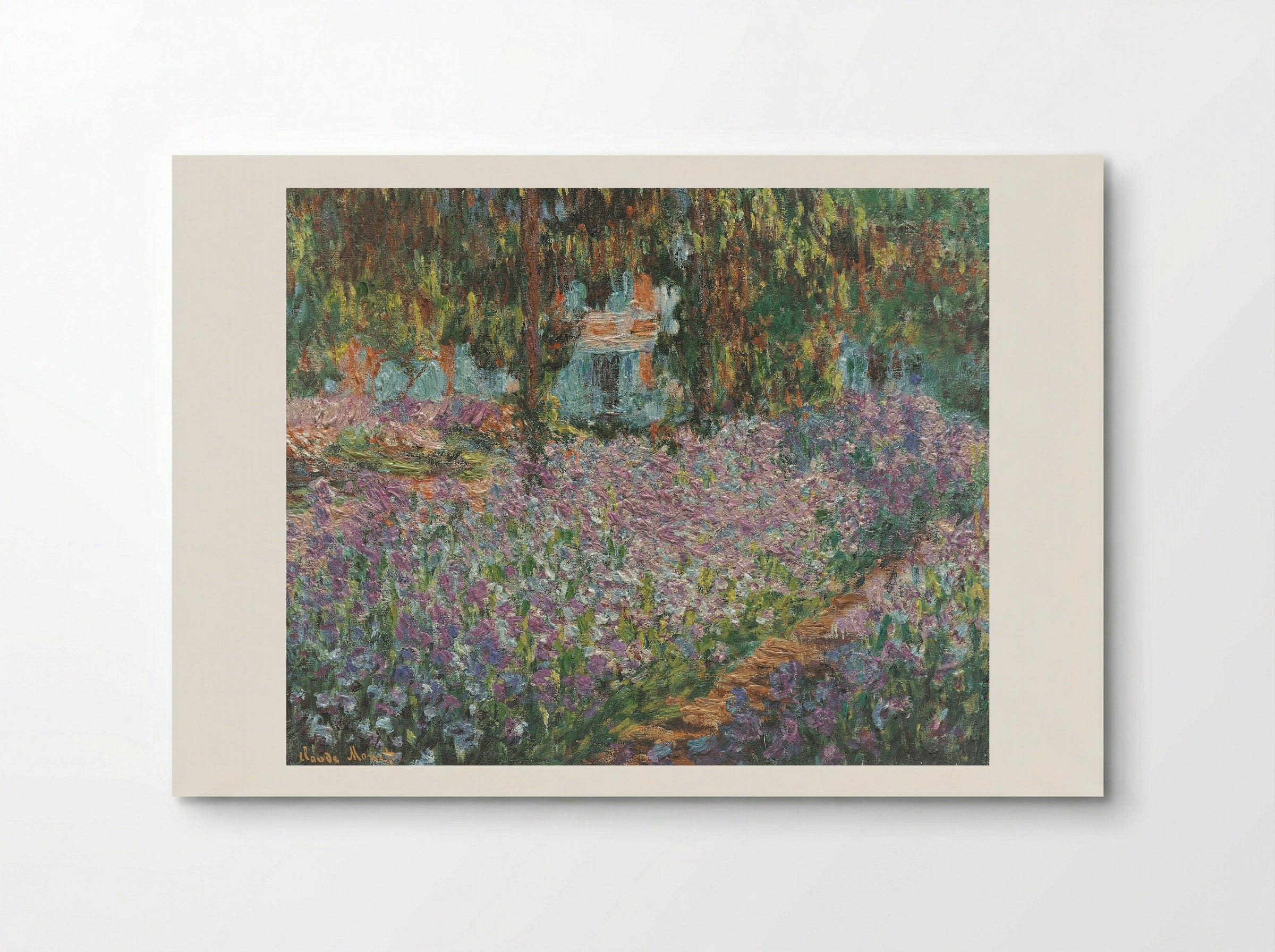 The Artist's Garden at Giverny - Claude Monet - Poster