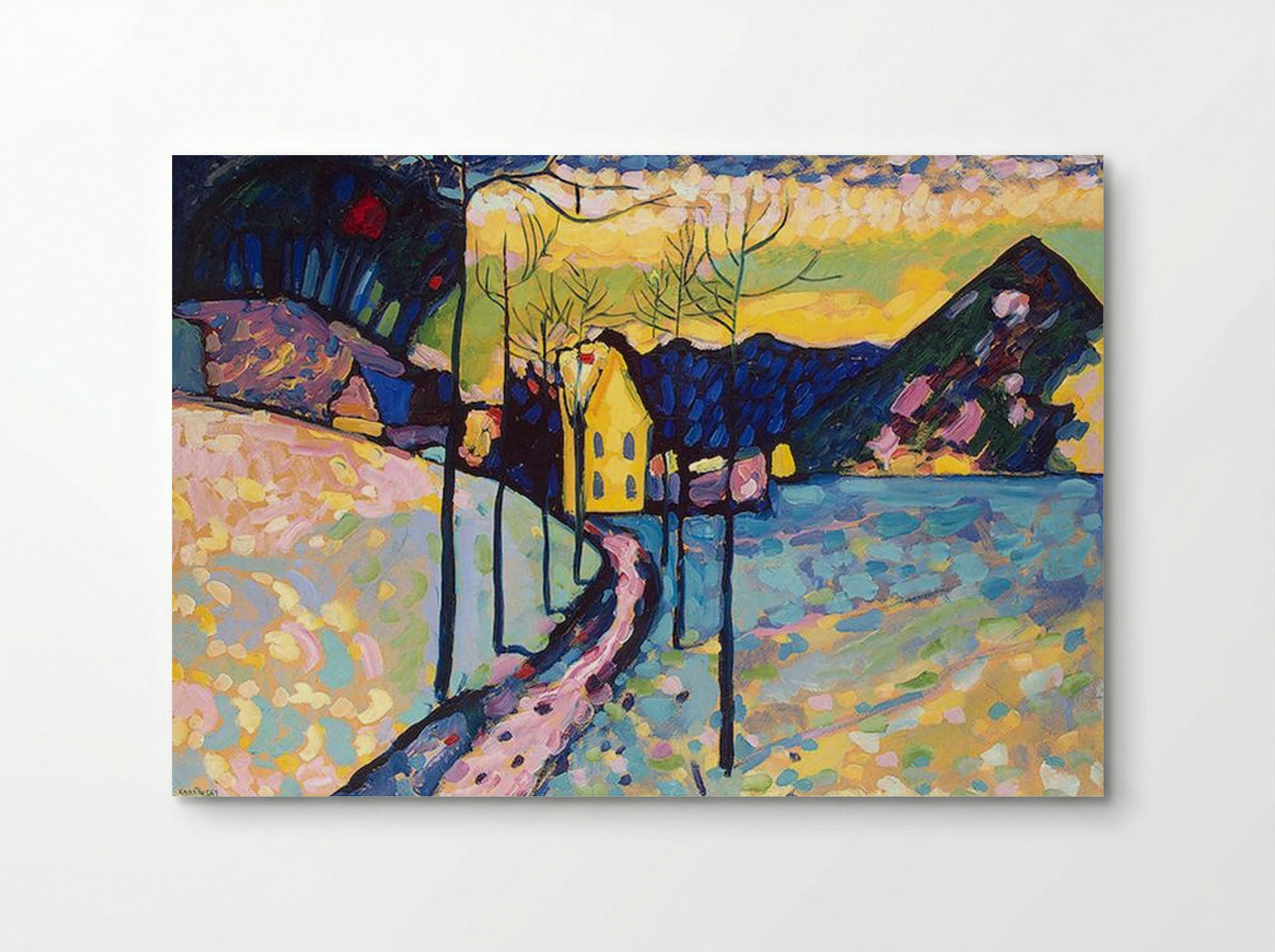 Winter Landscape - Wassily Kandinsky - Poster