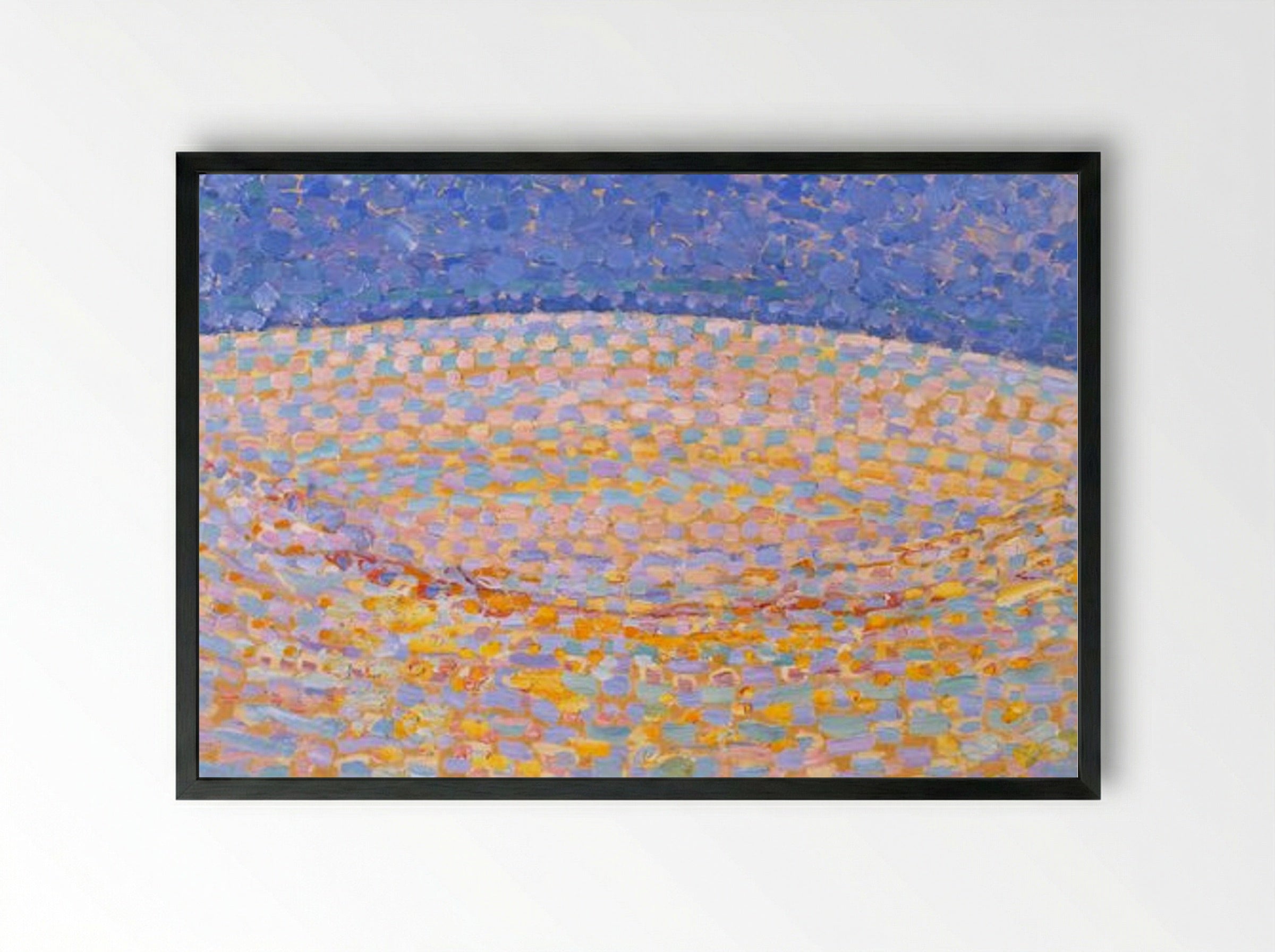 Dune III - Piet Mondrian - Framed Print Black