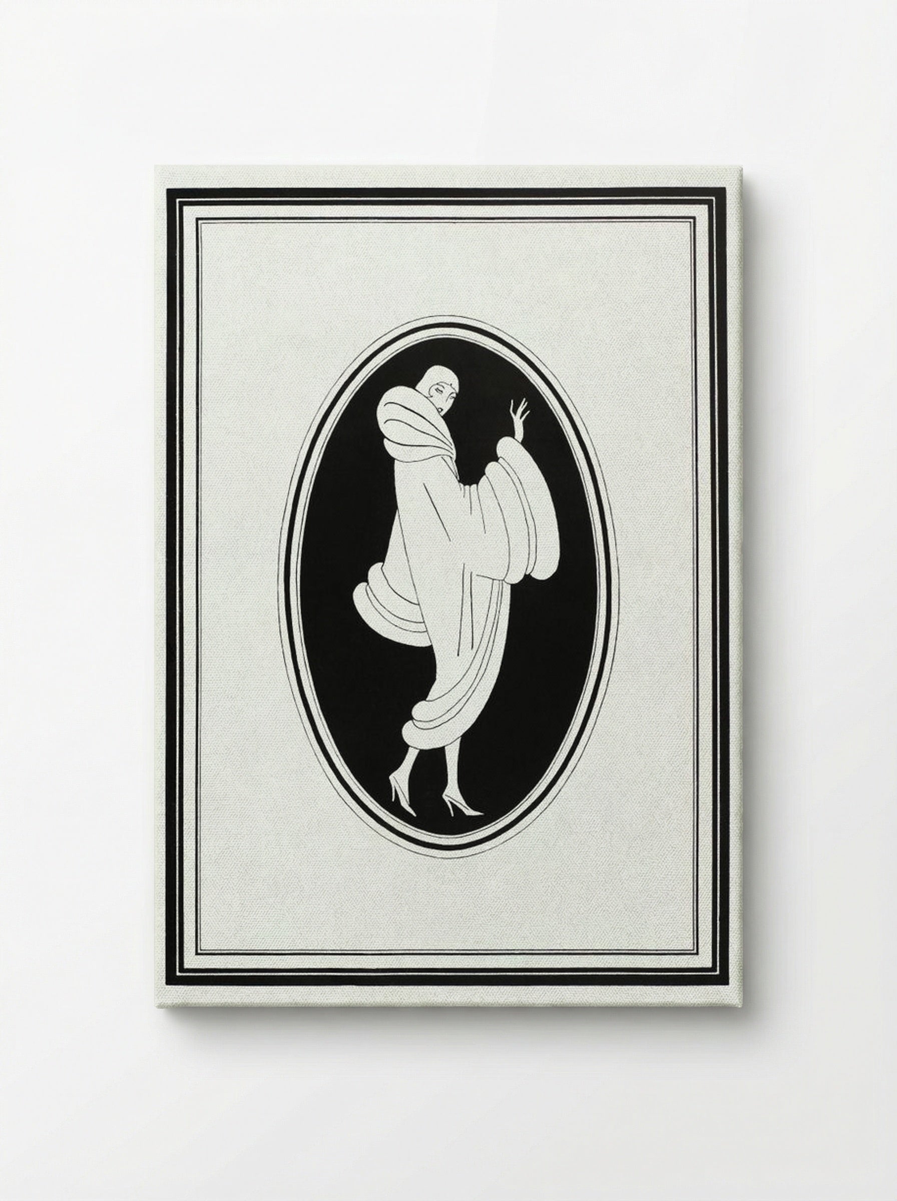 Advertisement for Brandt's Fur Coat - Fine Art Print - Canvas