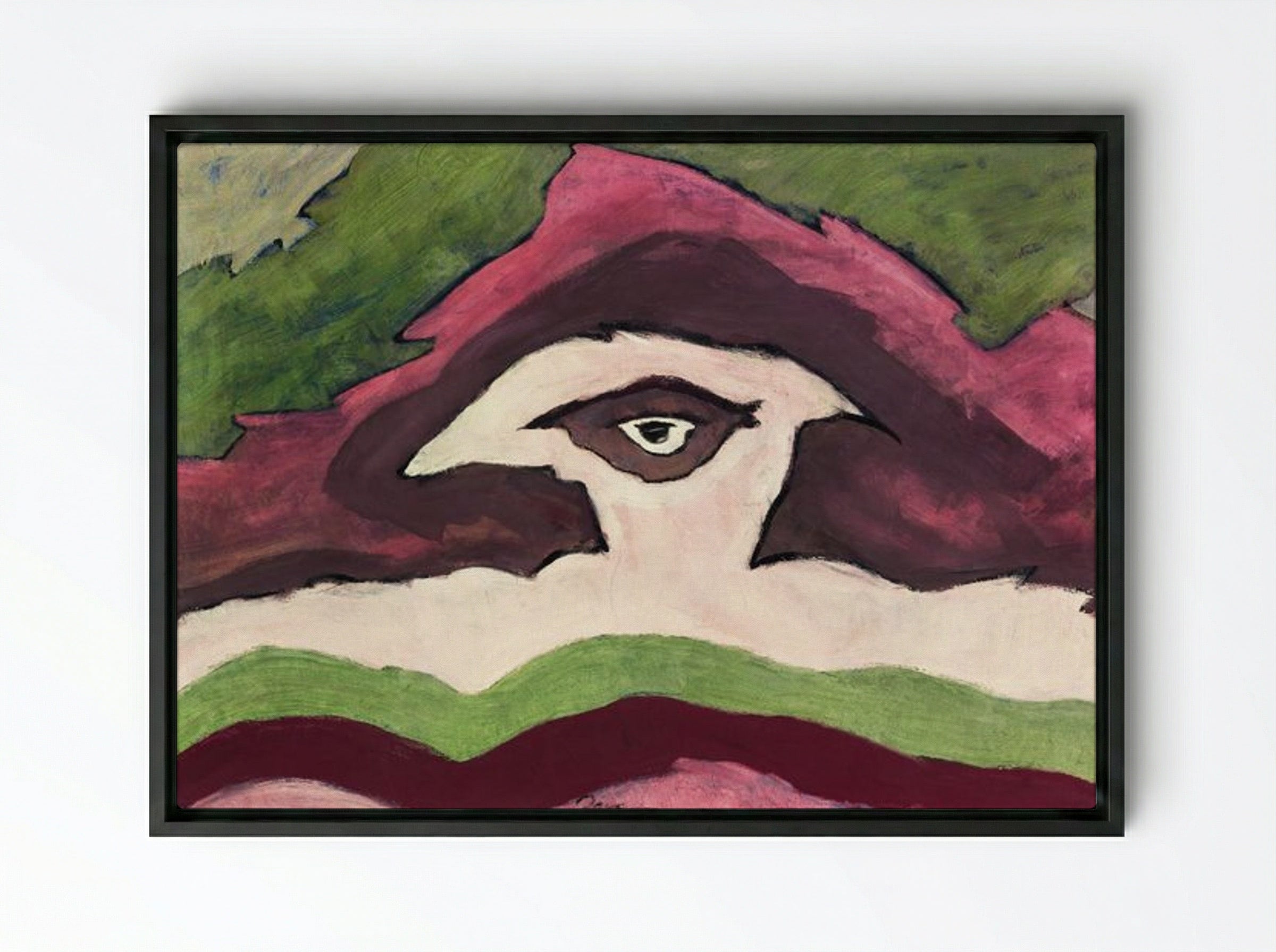 Storm Clouds - Arthur Dove - Framed Canvas Black