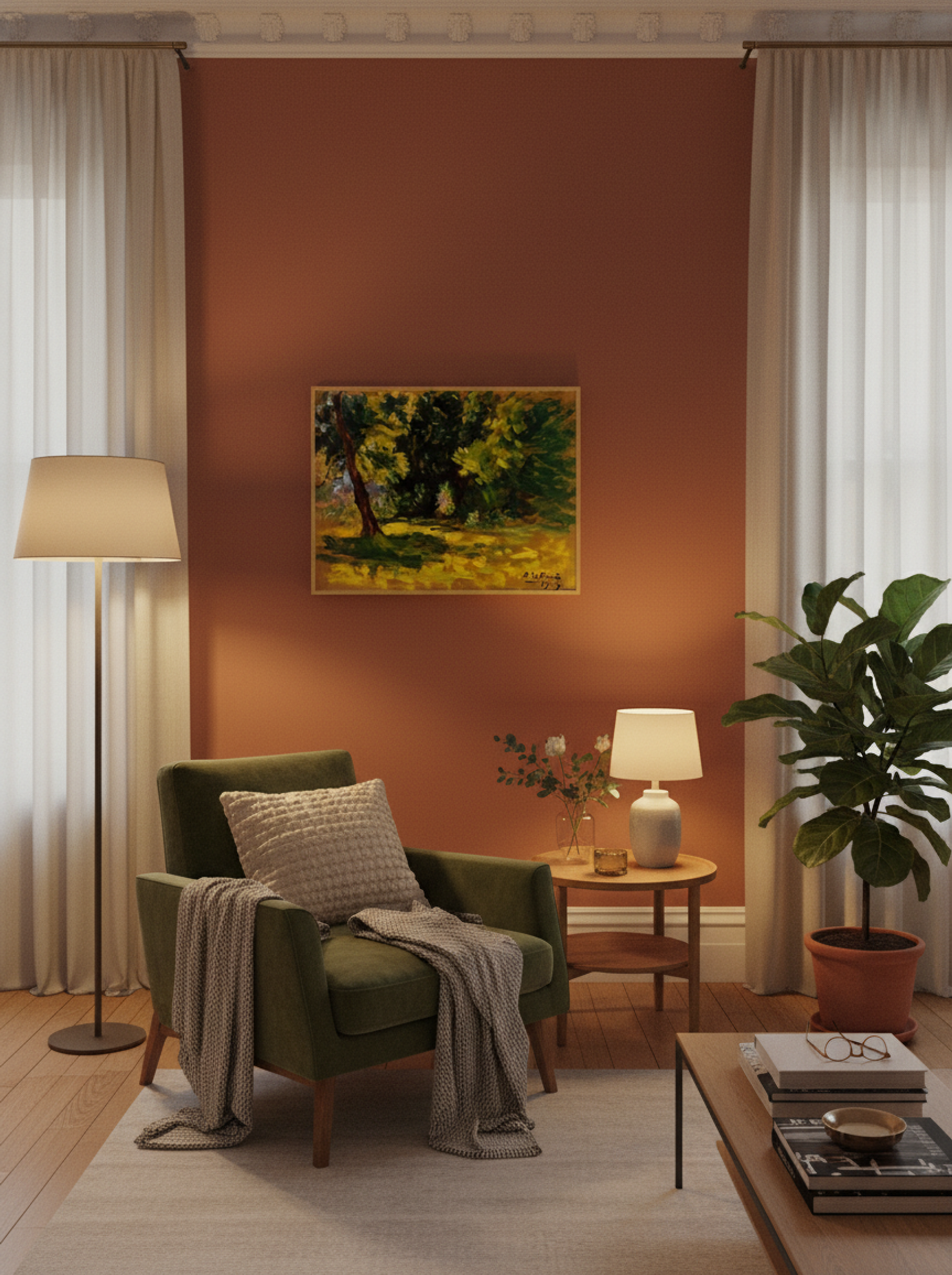 Bushes - Alfred William Finch - Lifestyle