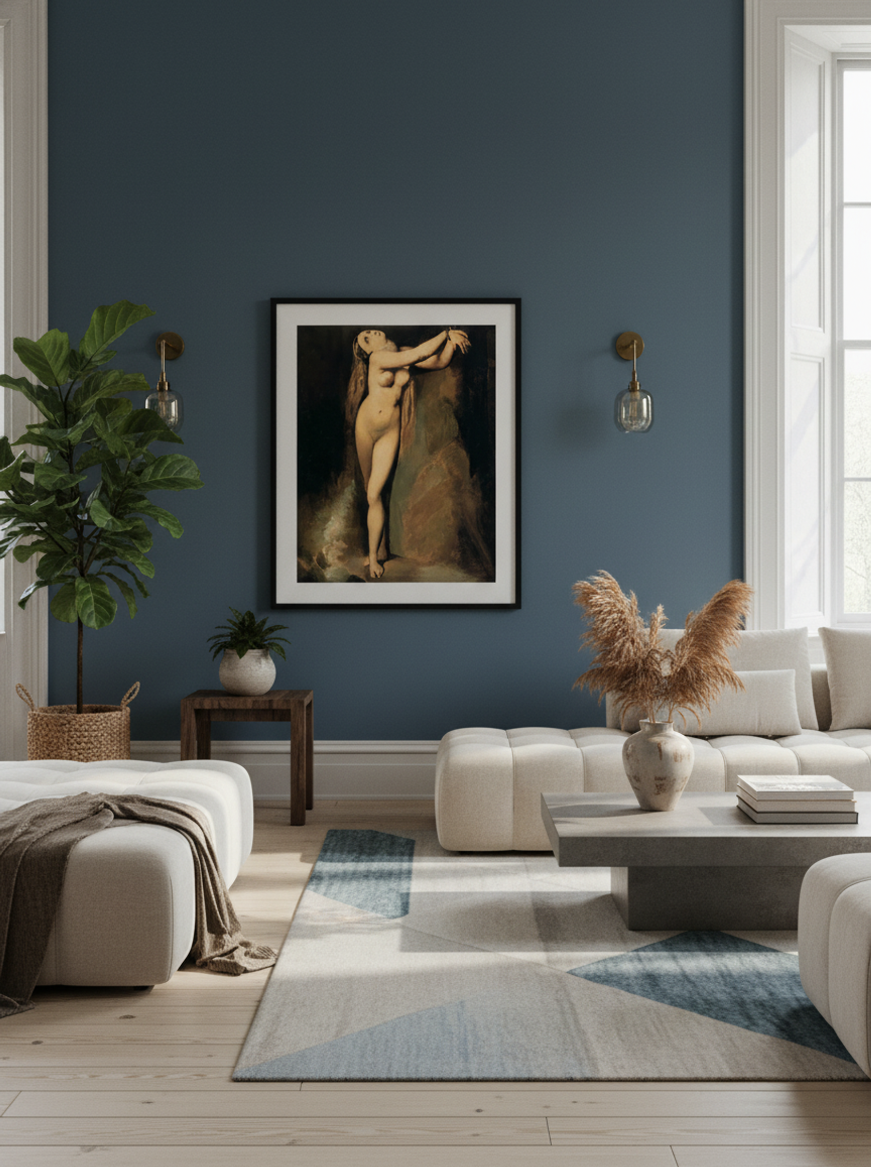 Angelica Saved by Ruggiero - Jean-Auguste-Dominique Ingres - Lifestyle