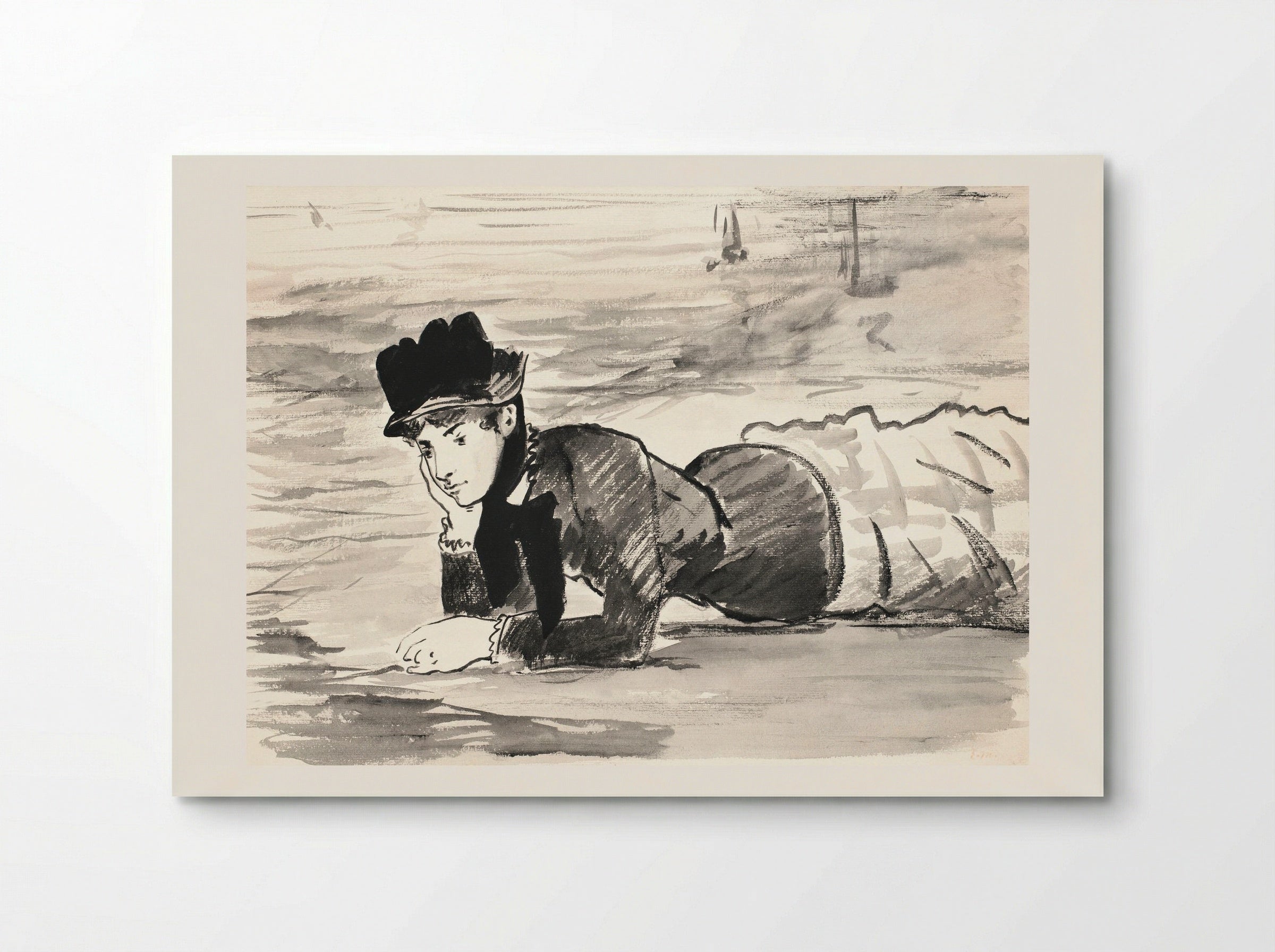 Annabel Lee - Édouard Manet - Poster
