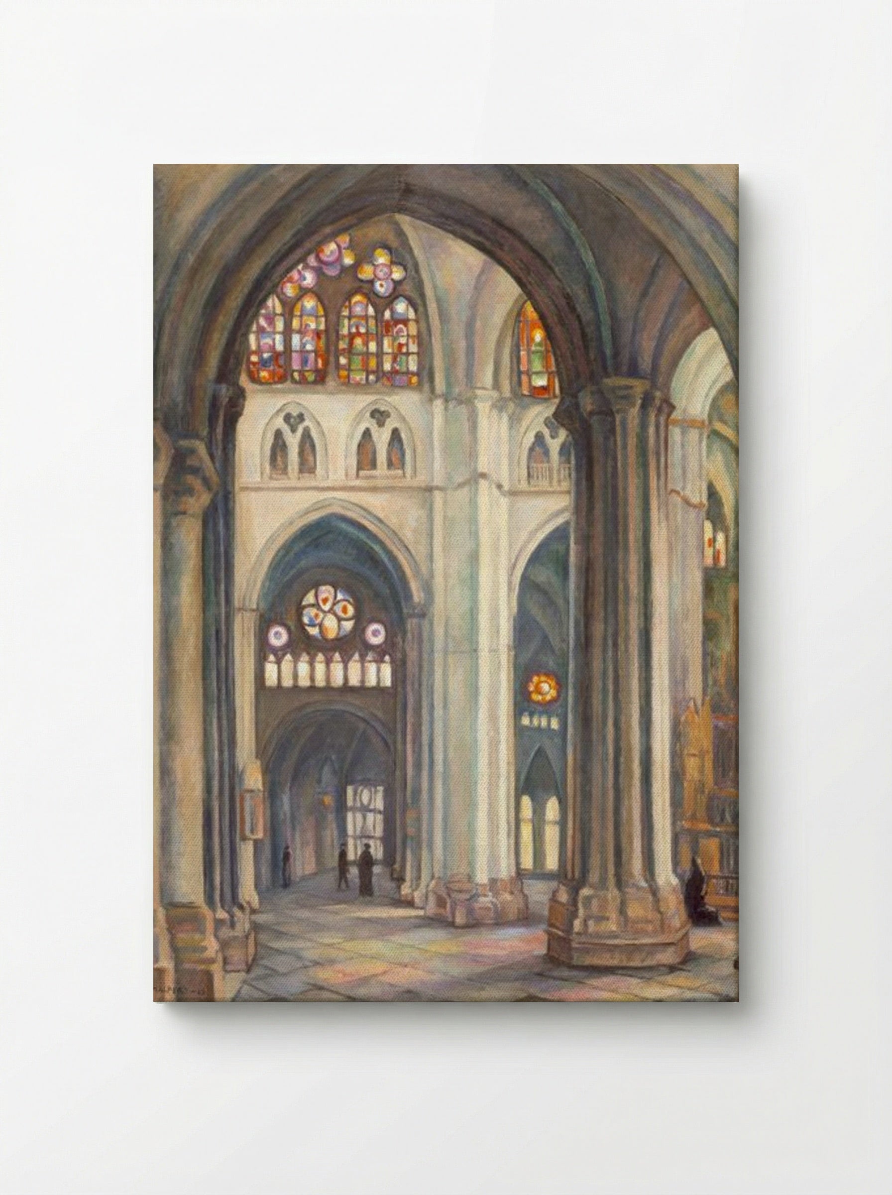 Toledo Cathedral - Samuel Halpert - Canvas