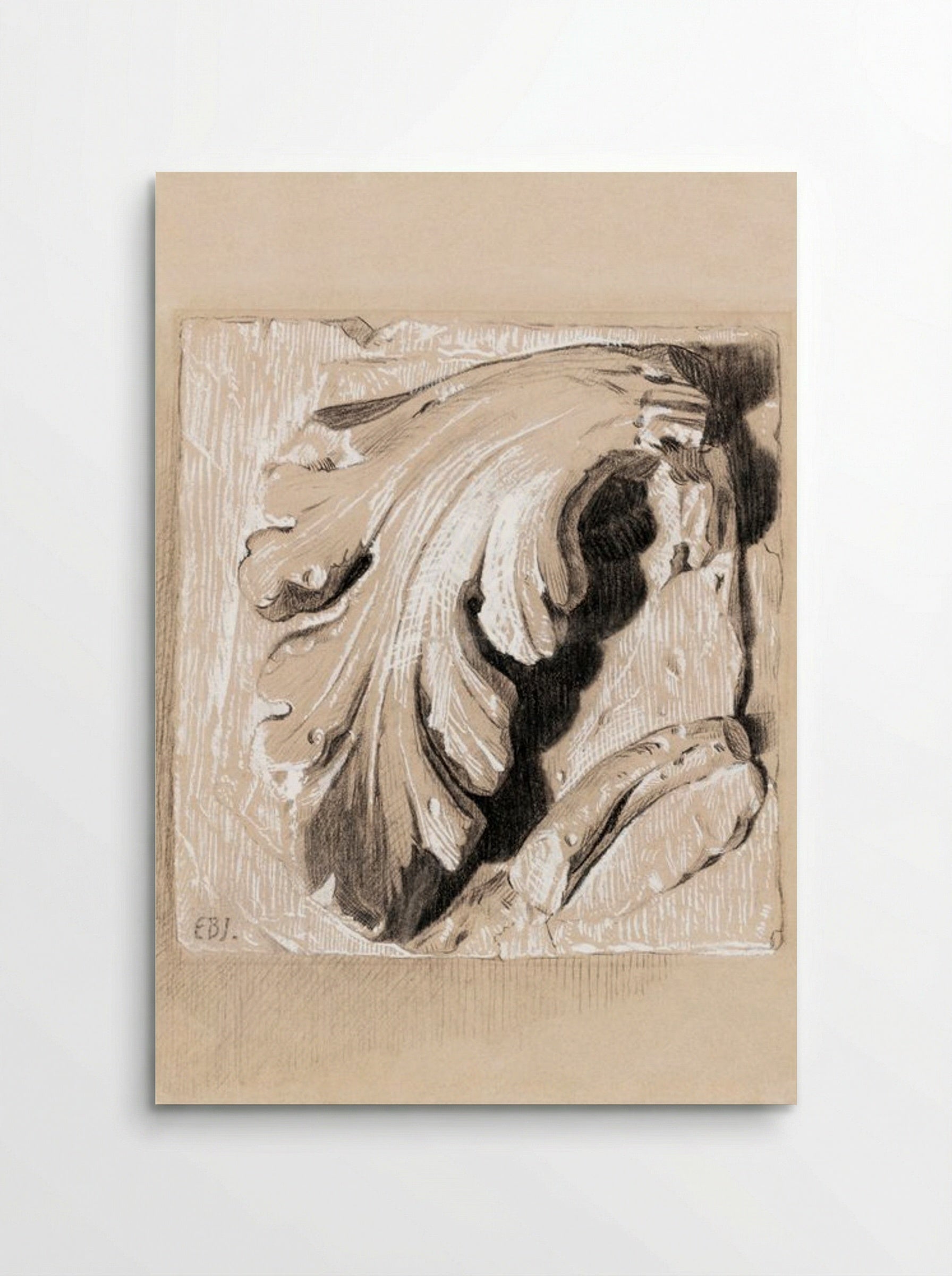 A Fragment from an Antique Frieze - Edward Burne-Jones - Poster