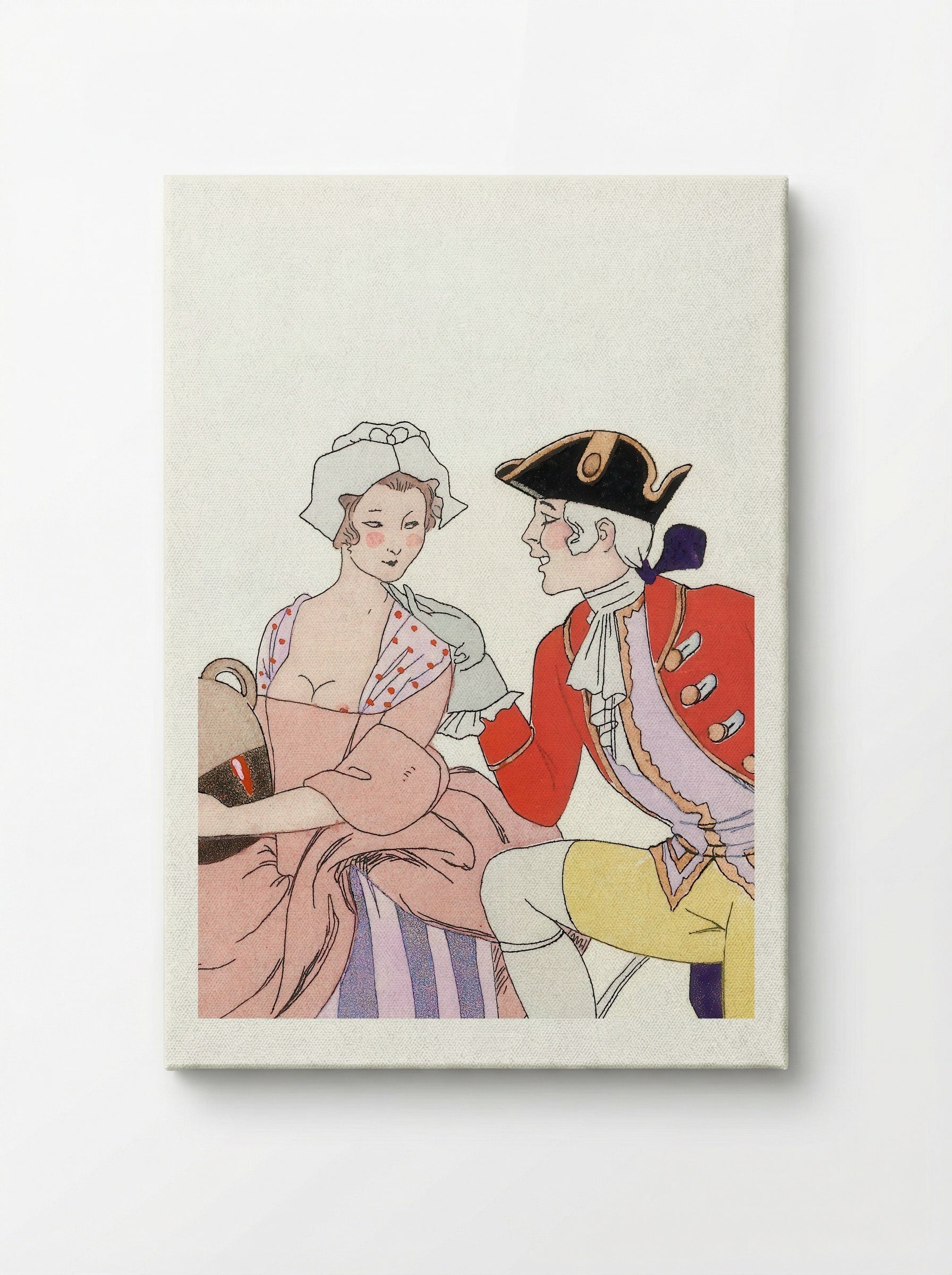 La Cruche caffée - George Barbier - Canvas