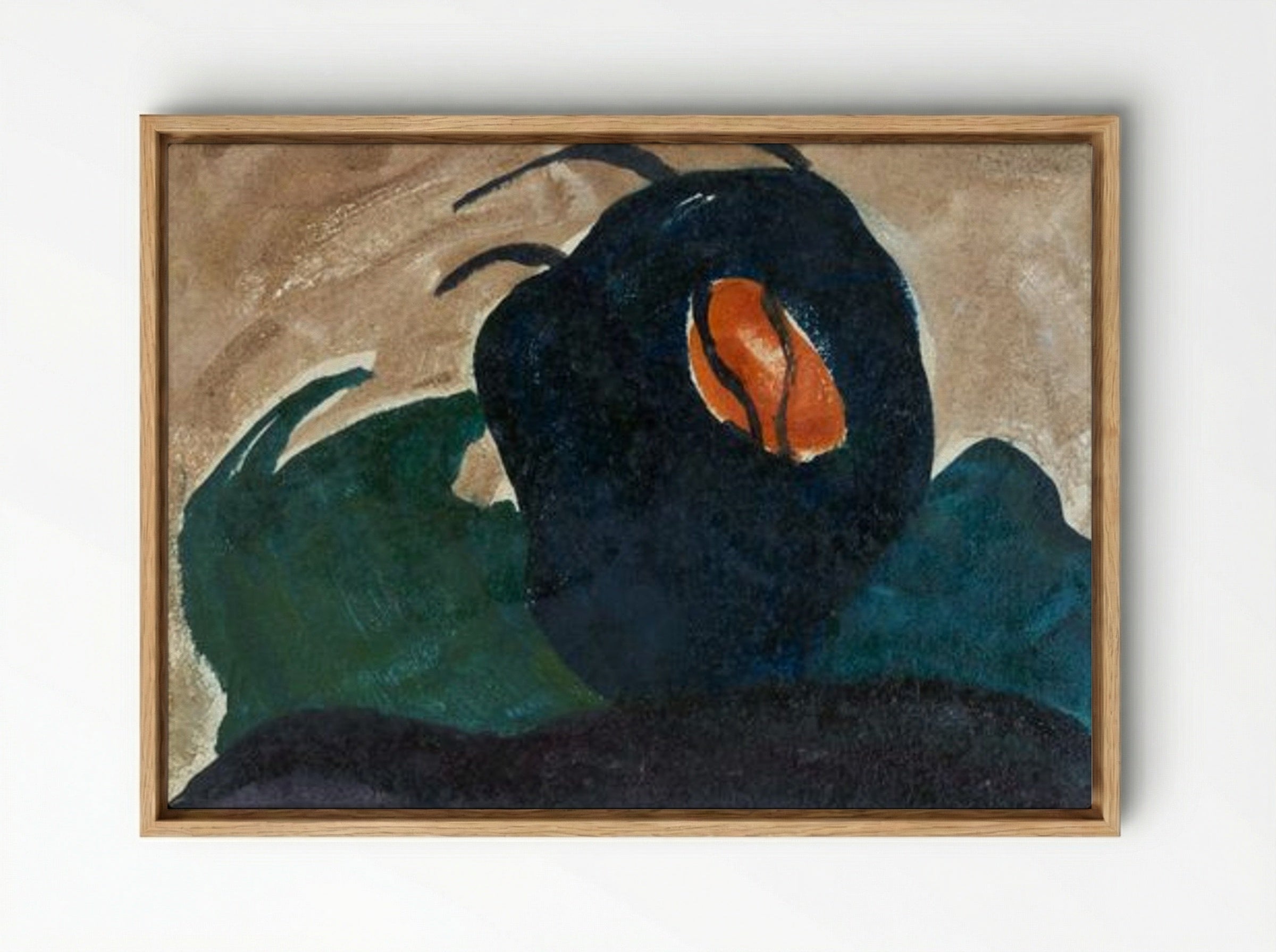 Sun Through Tree I - Arthur Dove - Framed Canvas Wood