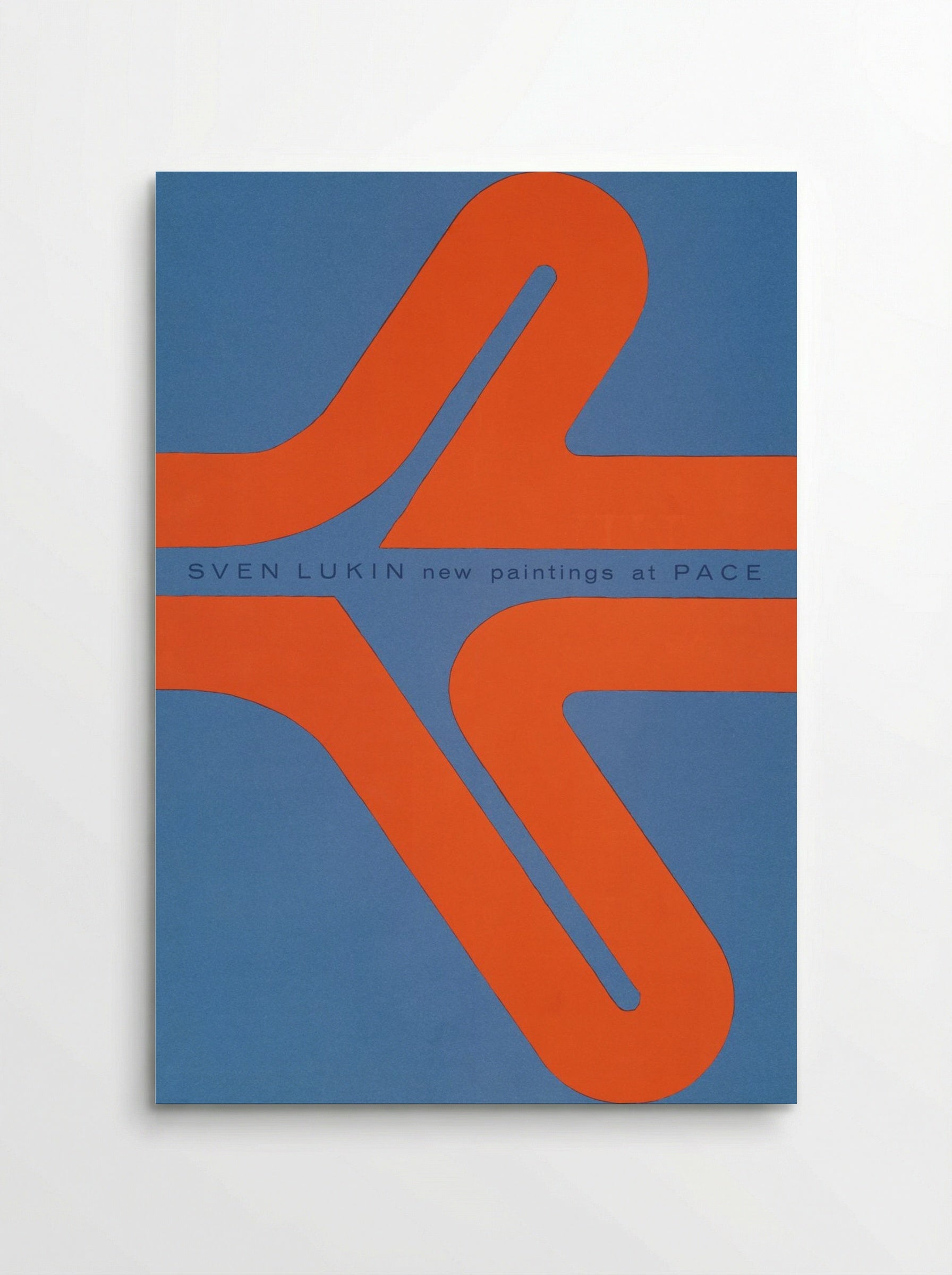 New Paintings at Pace (Exhibition Poster) - Sven Lukin - Poster