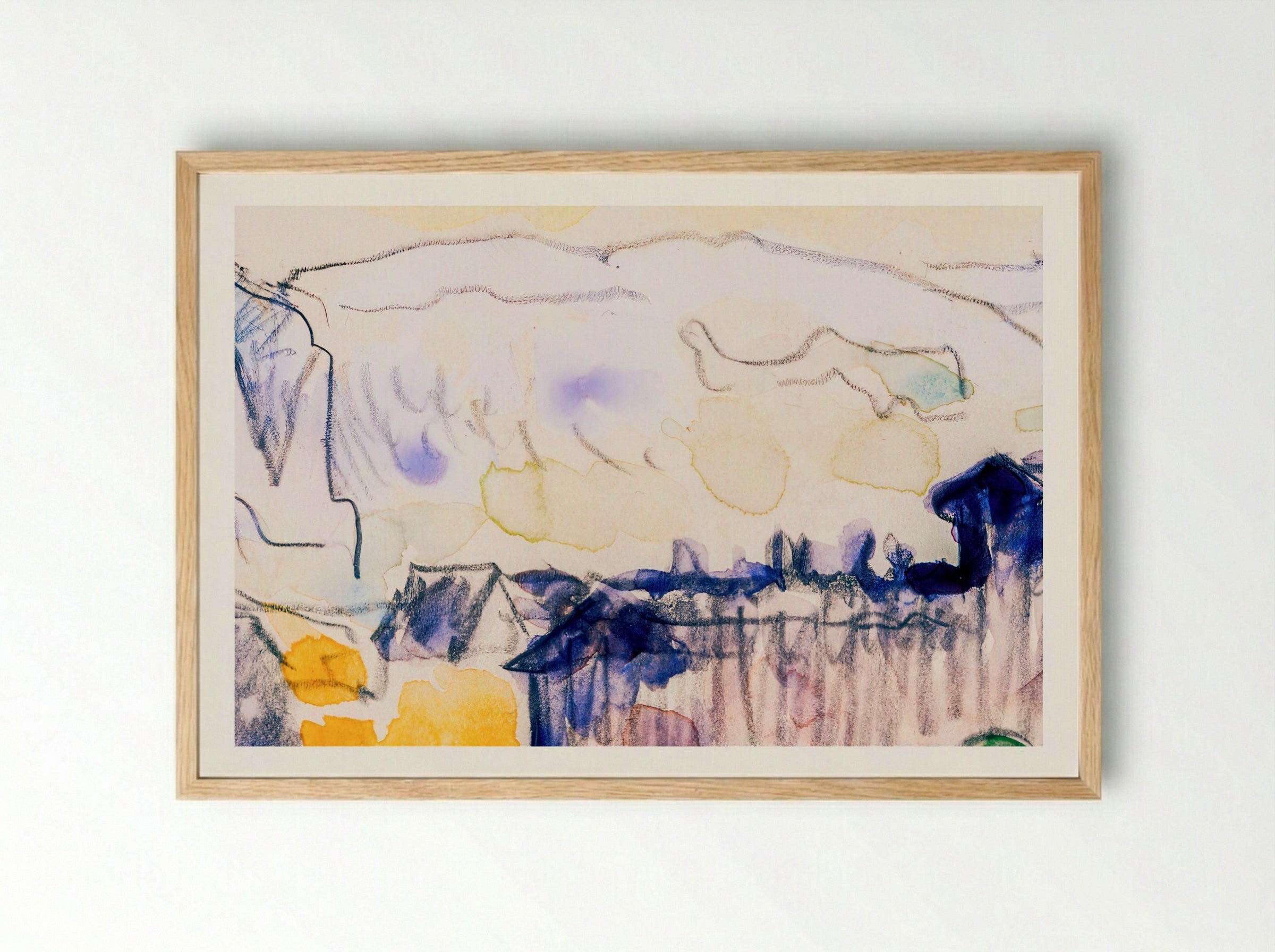 Geneva, 1919 - Paul Signac - Framed Print Wood