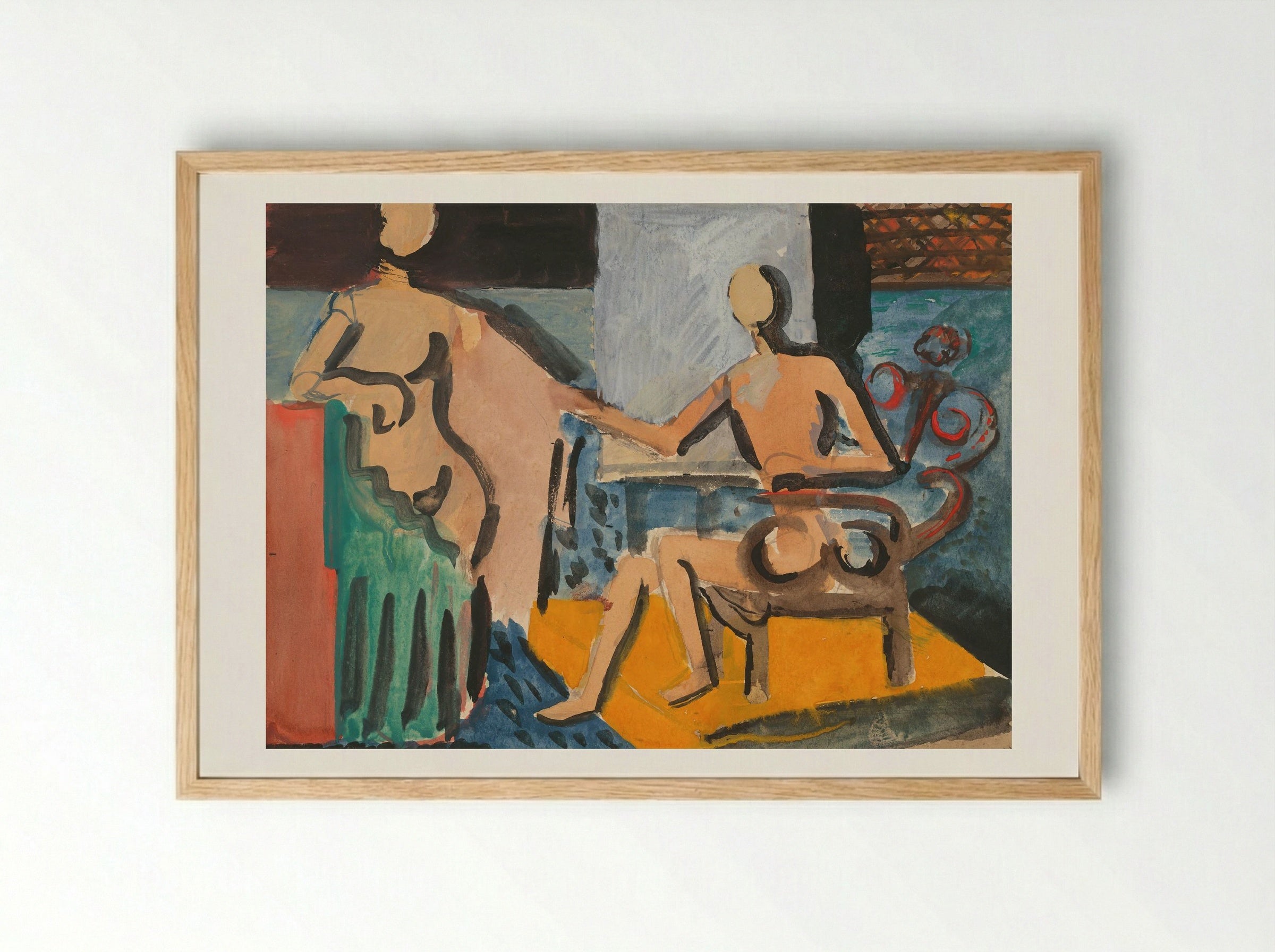 Atelier - Cyprián Majerník - Framed Print Wood