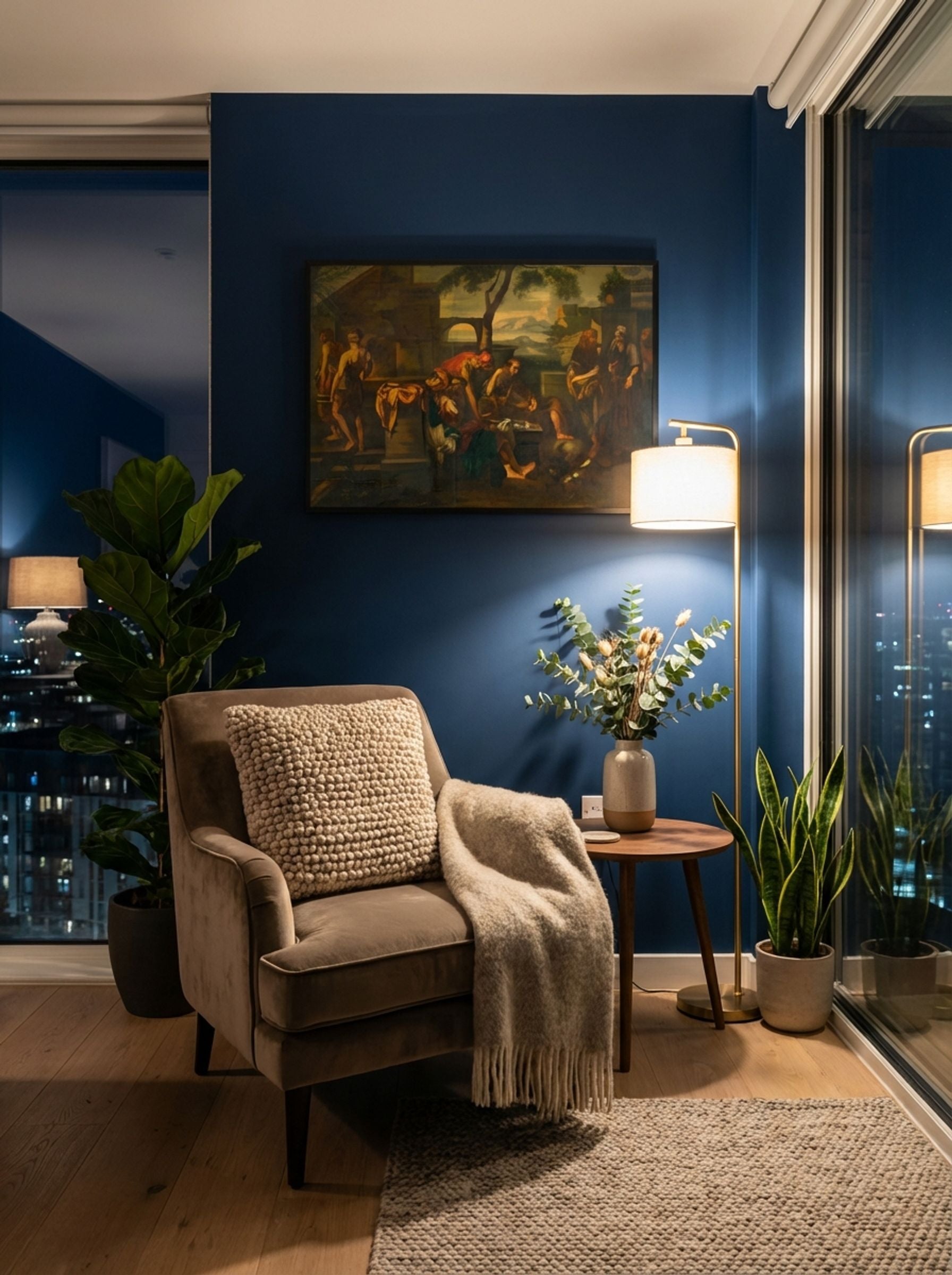 Biblical Scene with Figures - Fine Art Print - Lifestyle