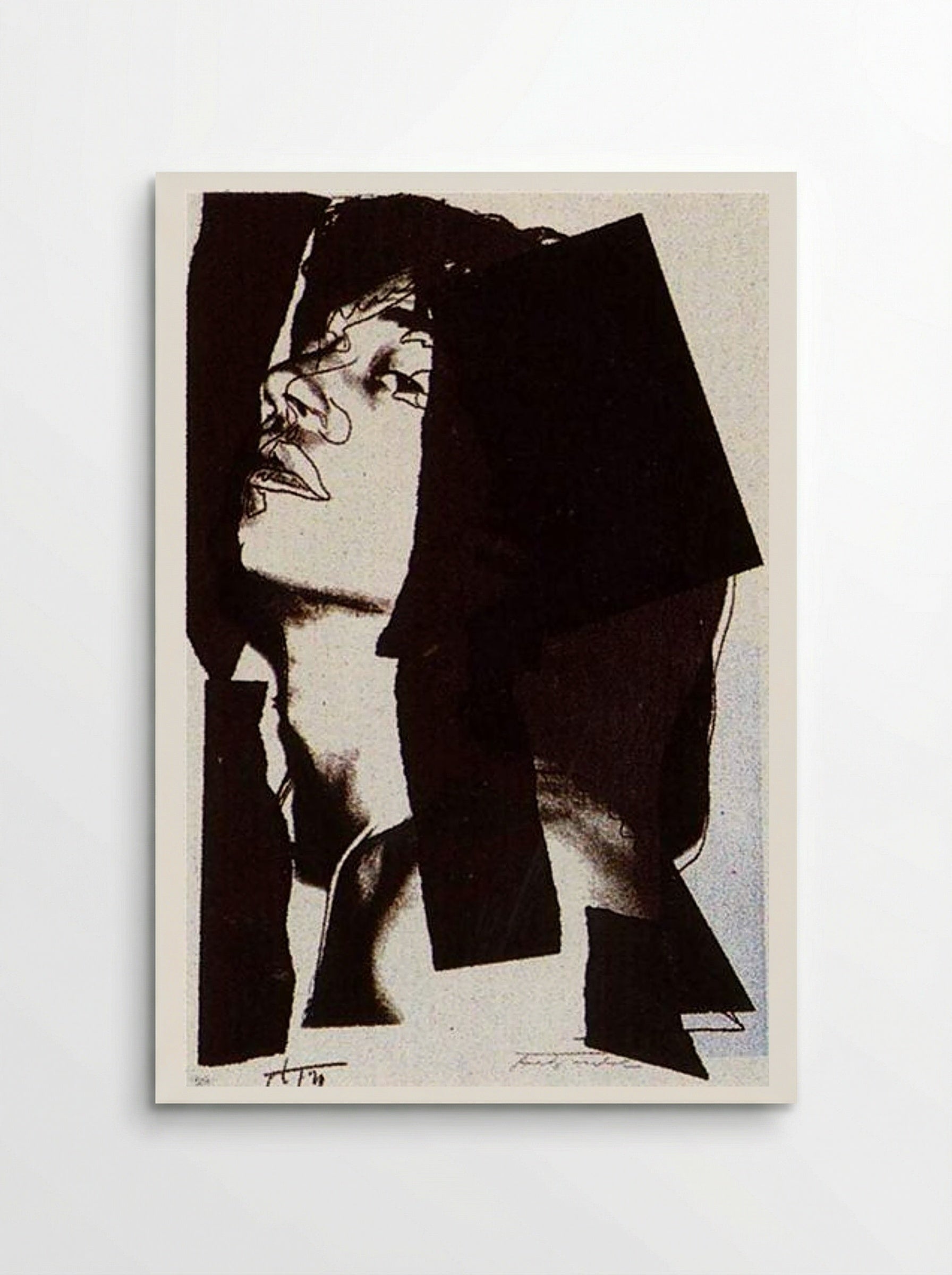 Mick Jagger - Andy Warhol - Poster