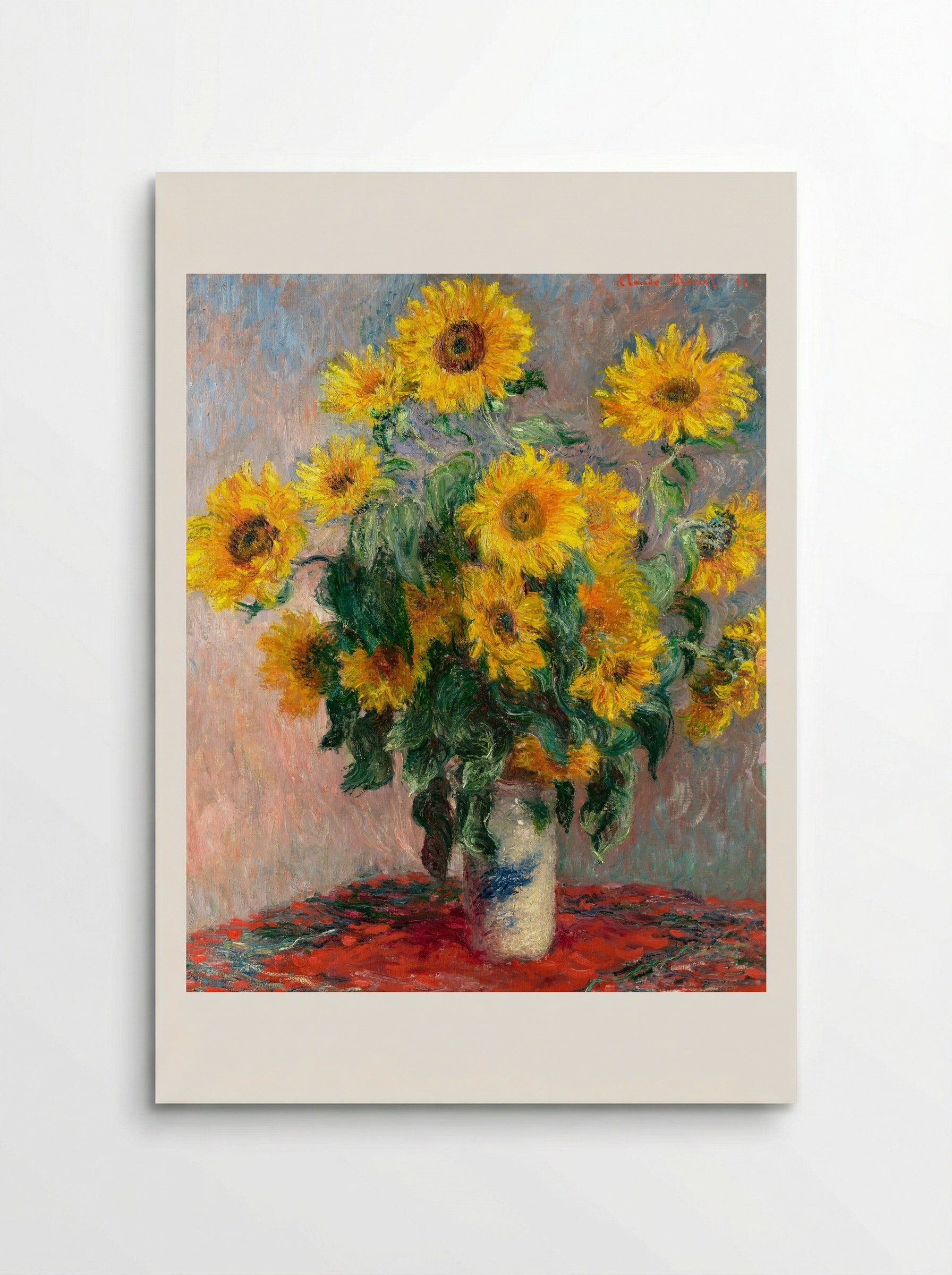 Bouquet of Sunflowers - Claude Monet - Poster
