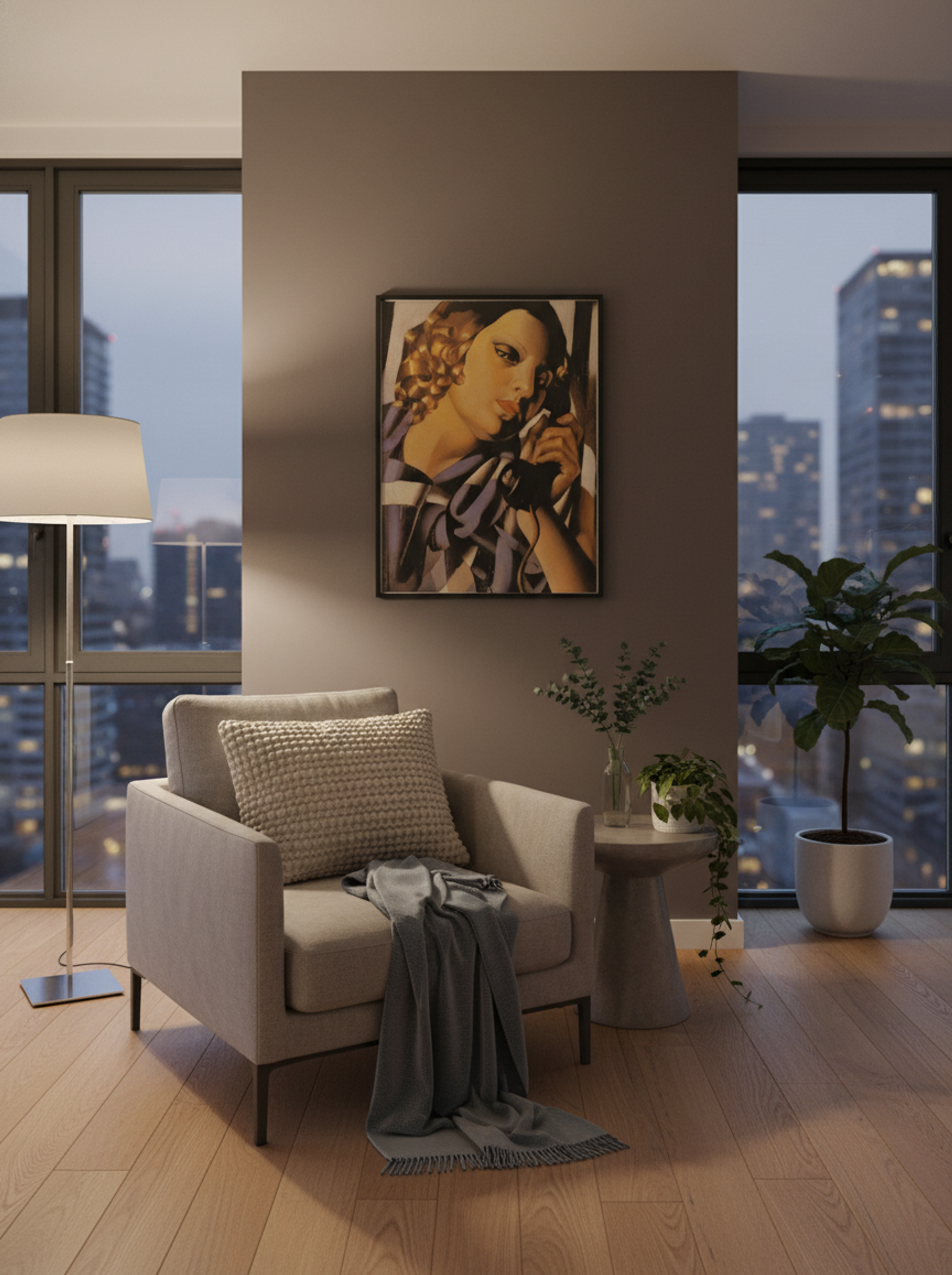 The Telephone - Tamara de Lempicka - Lifestyle