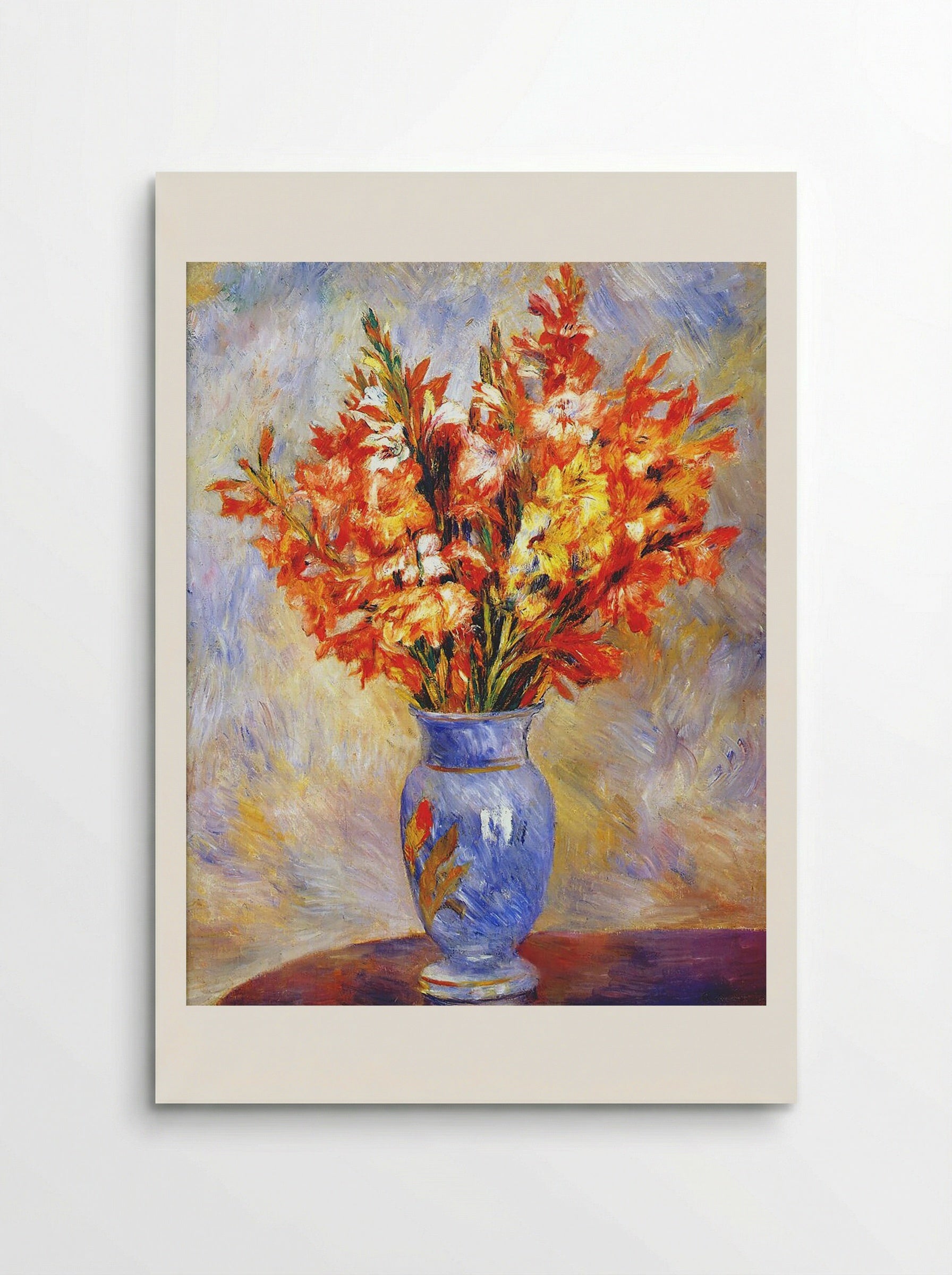 Gladioli - Pierre-Auguste Renoir - Poster
