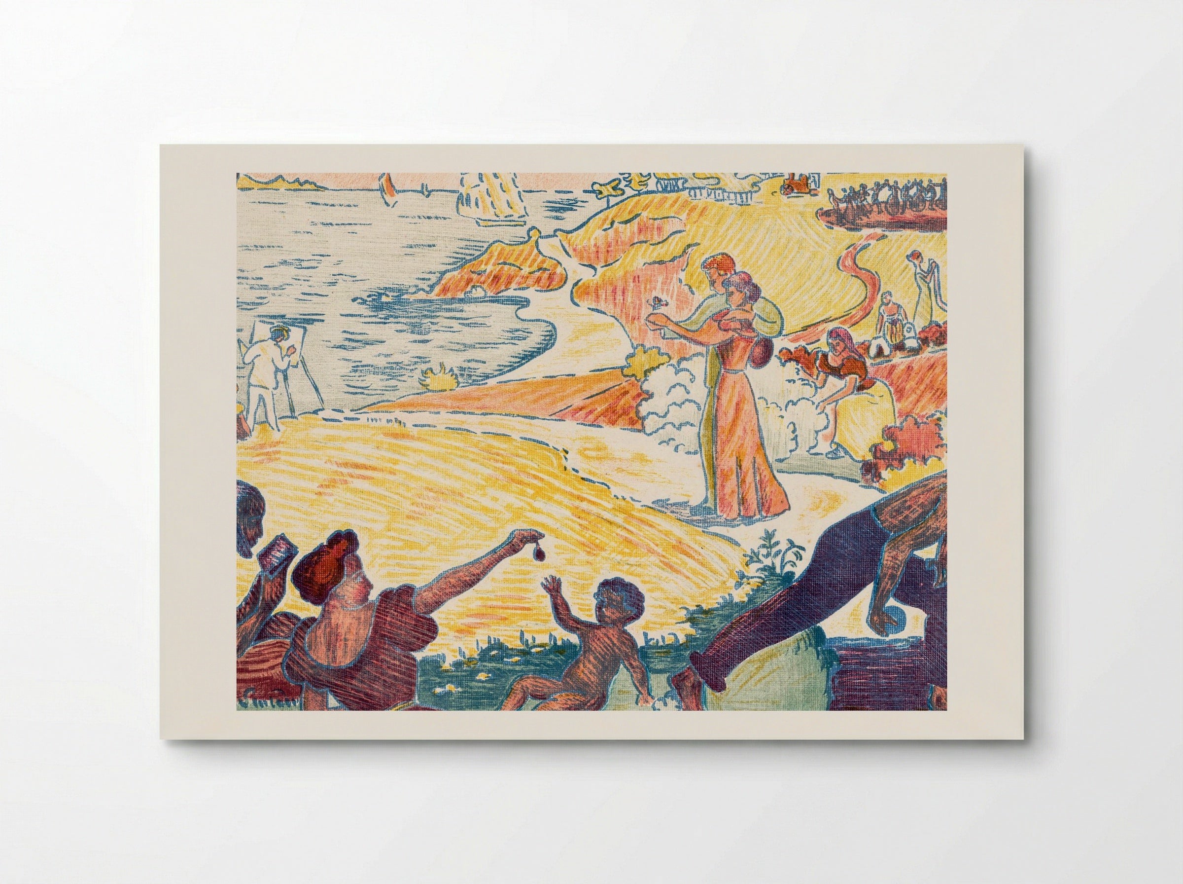 Harmonious Times - Paul Signac - Poster