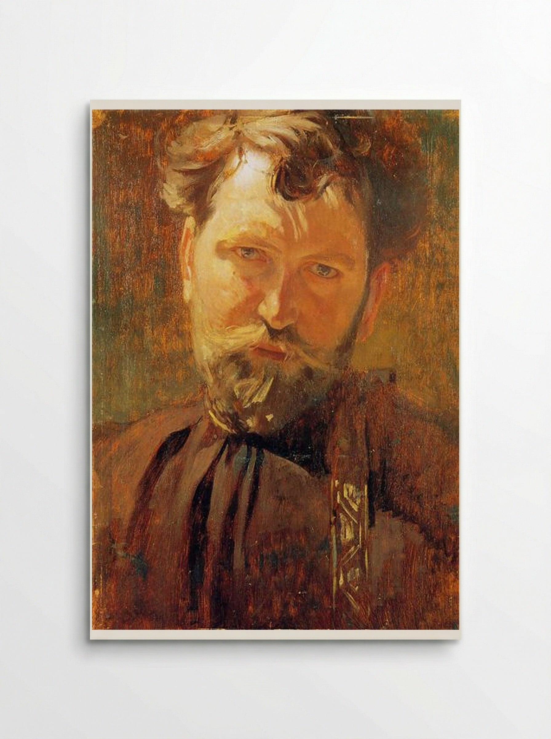 Self-portrait - Alphonse Mucha - Poster
