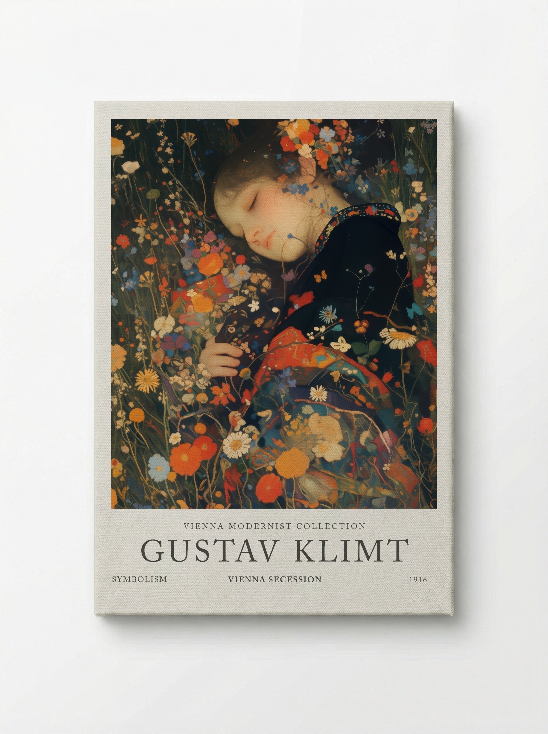 Lady of the Garden - Gustav Klimt