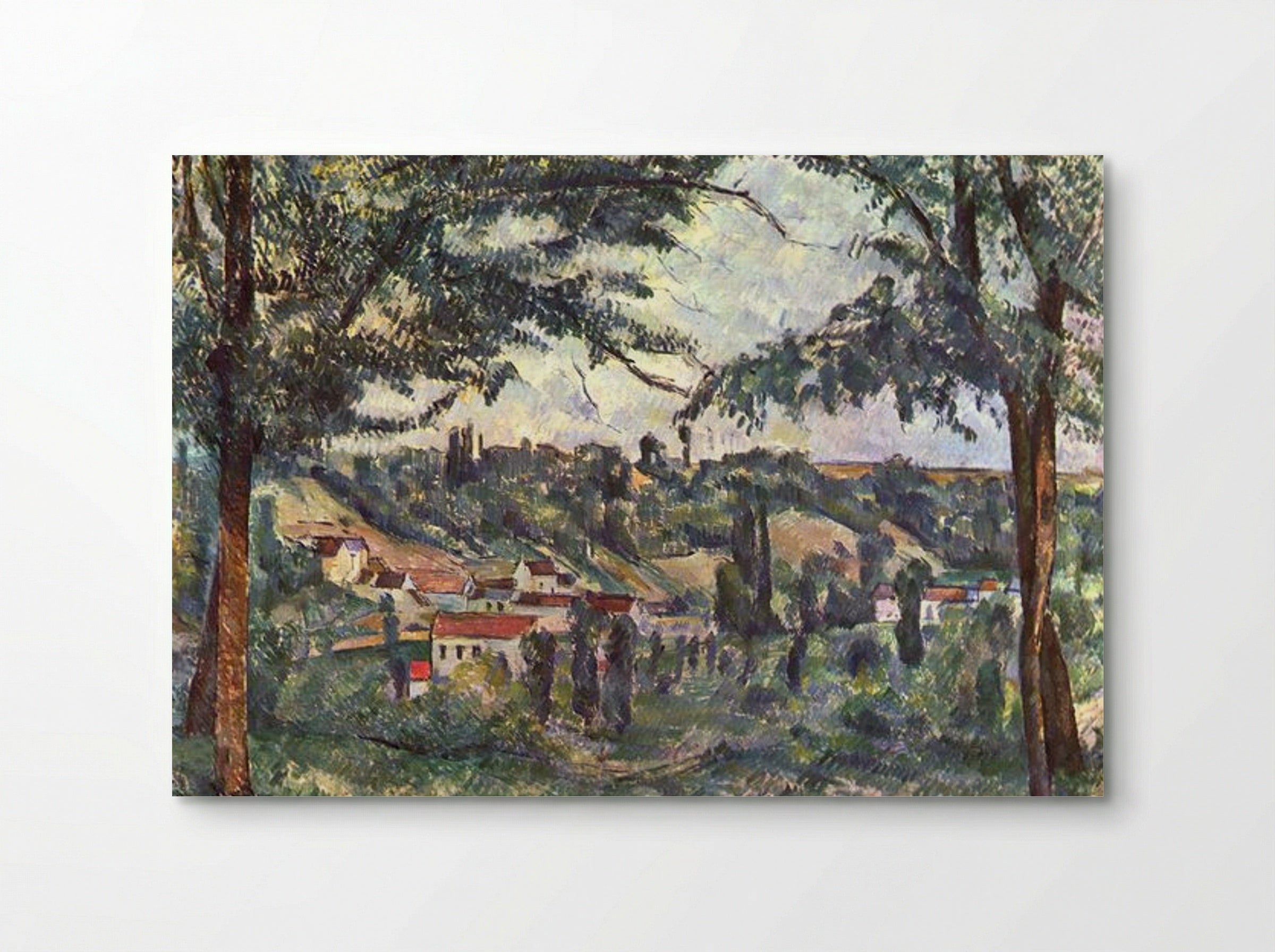 The Hameau des Pâtis - Paul Cézanne - Poster