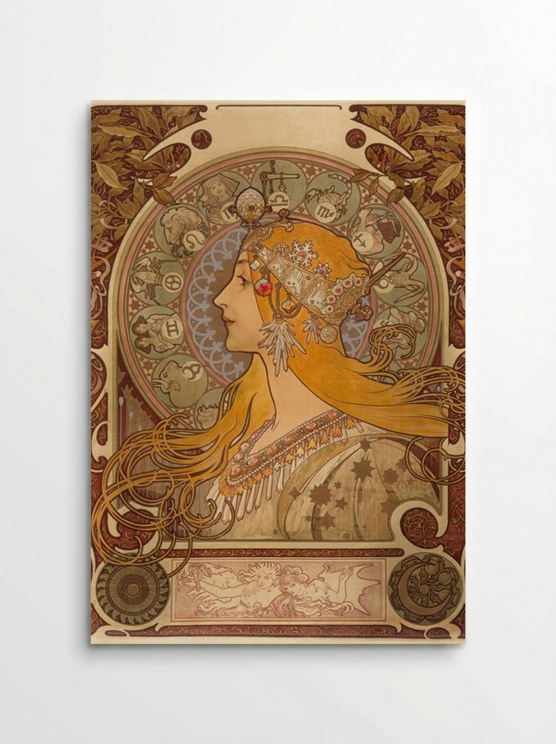Zodiac - Alphonse Mucha - Poster