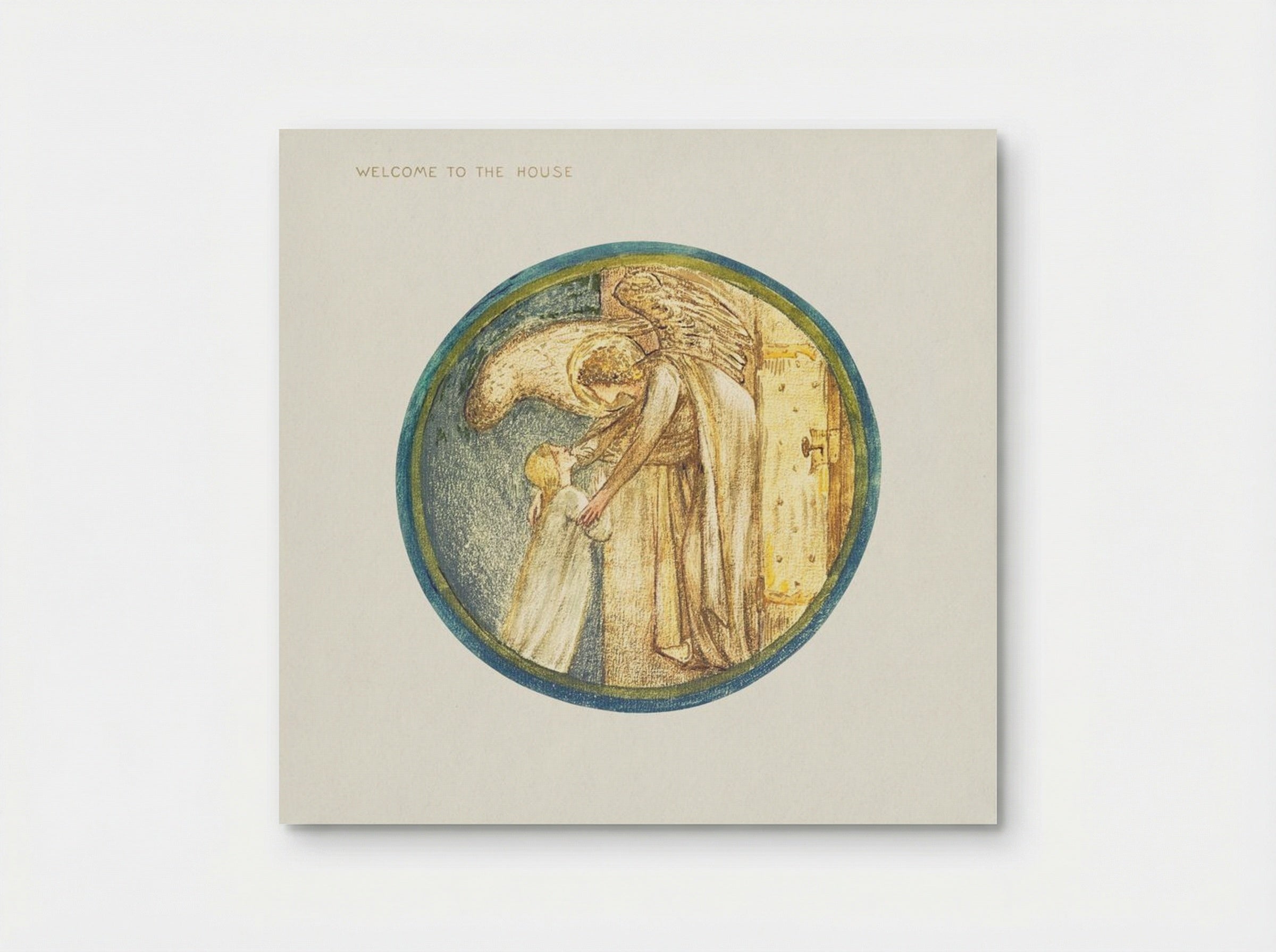 Welcome to the House, from The Flower Book - Edward Burne-Jones - Poster