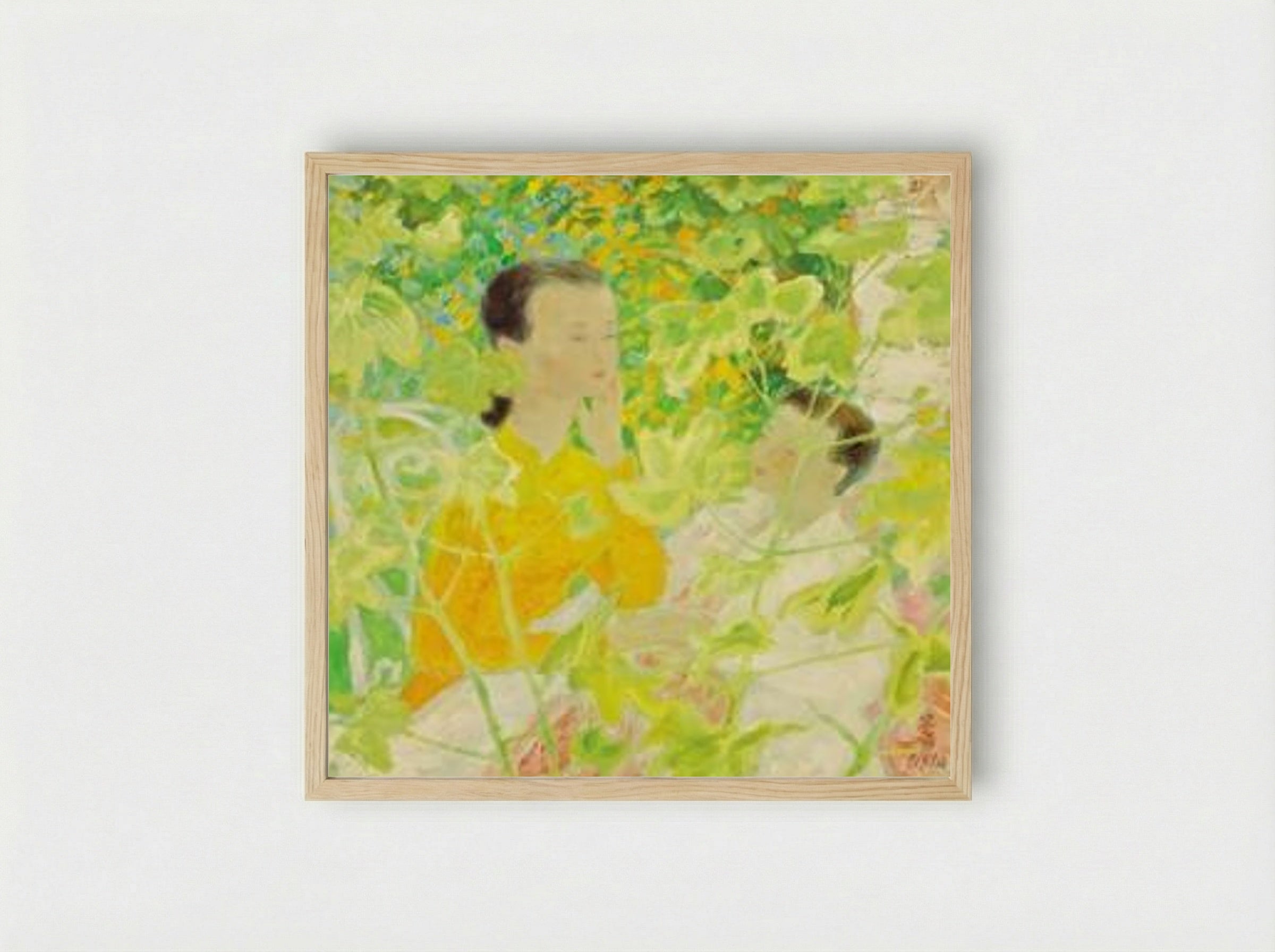 Summer - Le Pho - Framed Print Wood