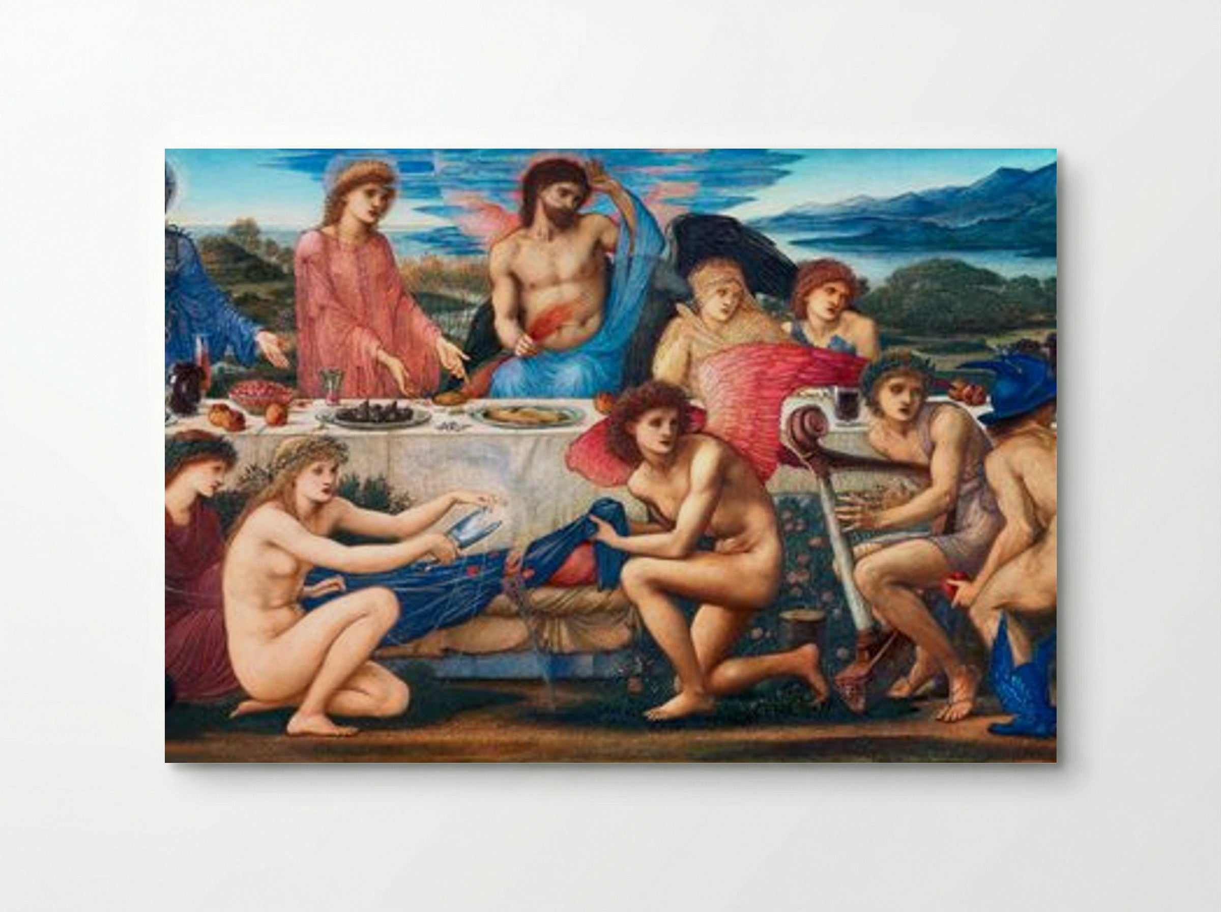 The Feast of Peleus - Edward Burne-Jones - Poster