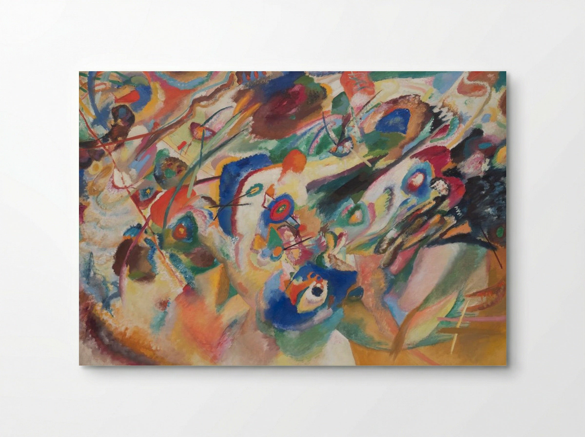 Sketch 2 for Composition VII - Wassily Kandinsky - Poster