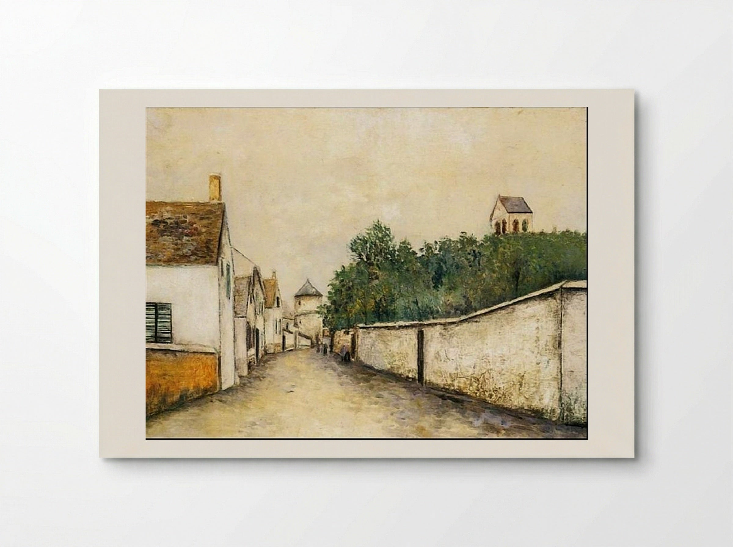 Street Scene, Montmartre - Maurice Utrillo - Poster