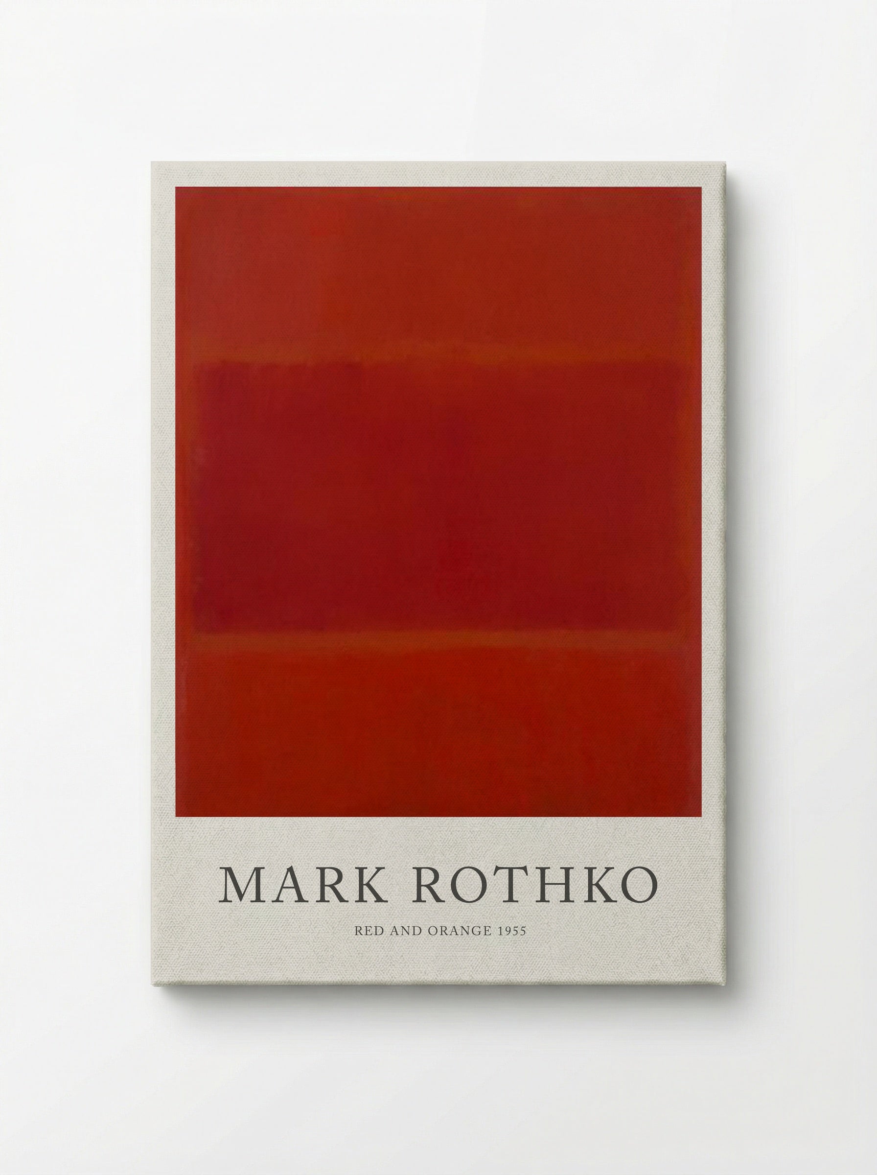 Red and Orange - Mark Rothko - Canvas