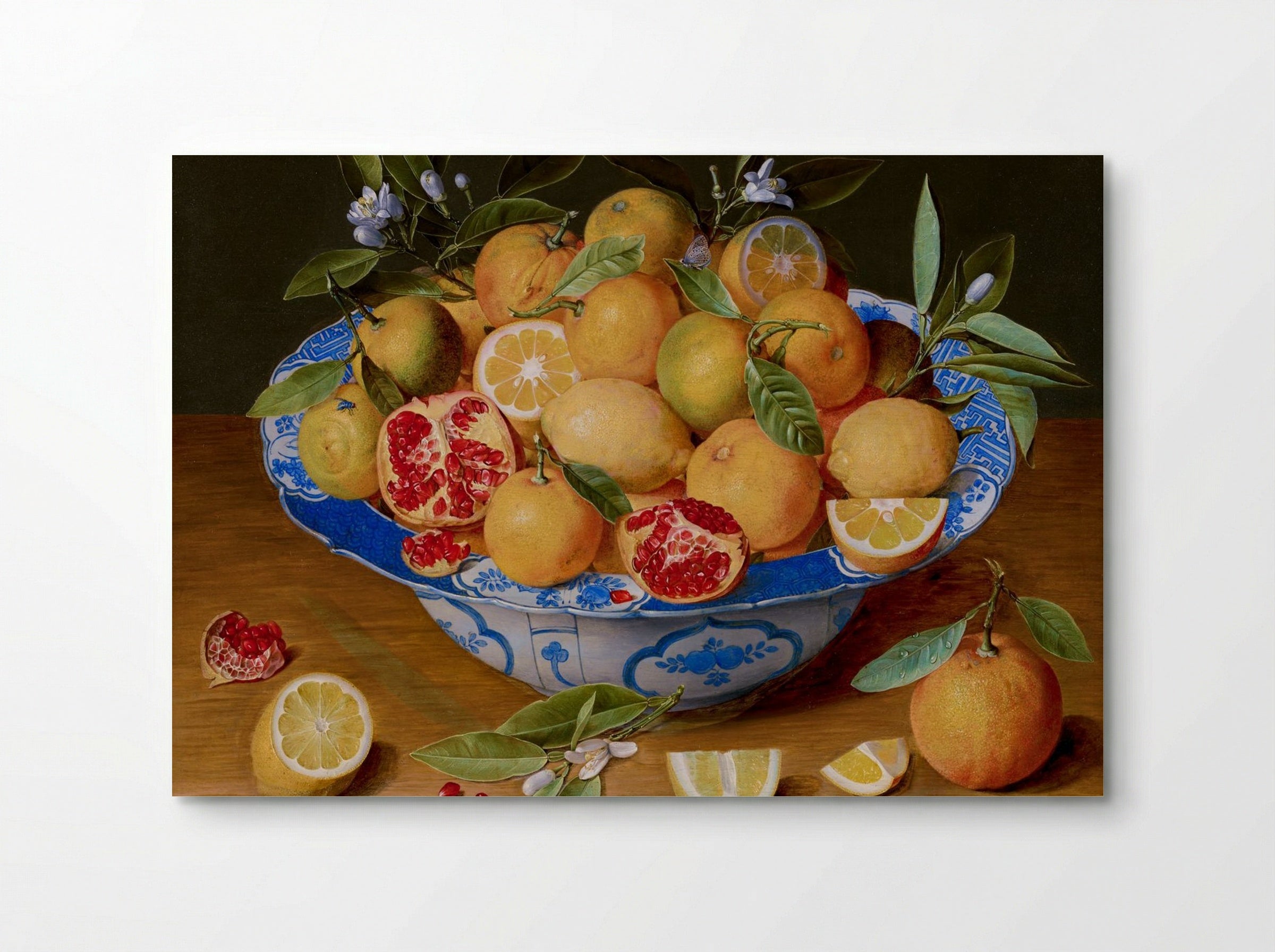 Still Life with Lemons, Oranges, and a Pomegranate - Jacob van Hulsdonck - Poster