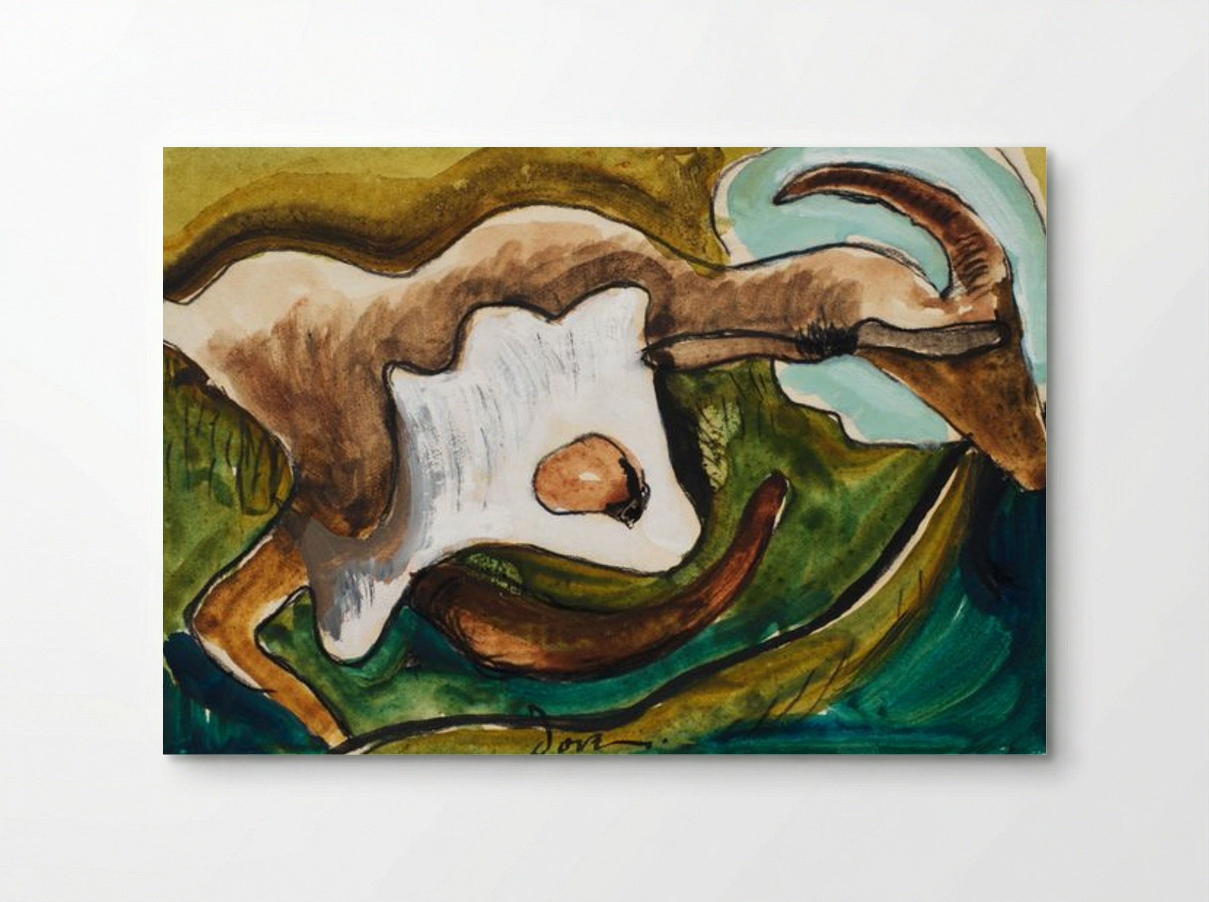 Study for Goat - Arthur Dove - Poster