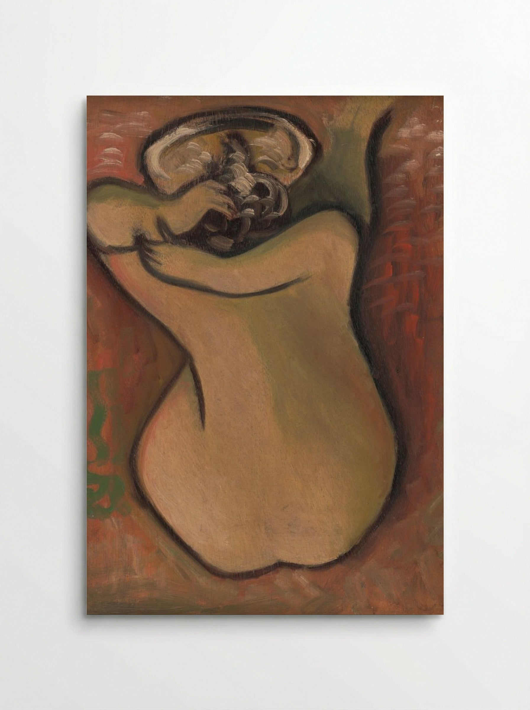 Woman Washing Herself - Mikuláš Galanda - Poster