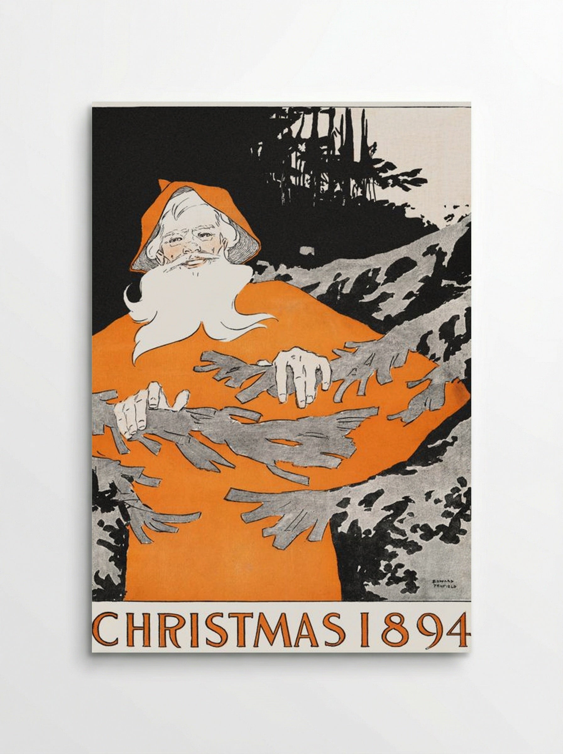Christmas 1894 - Edward Penfield - Poster
