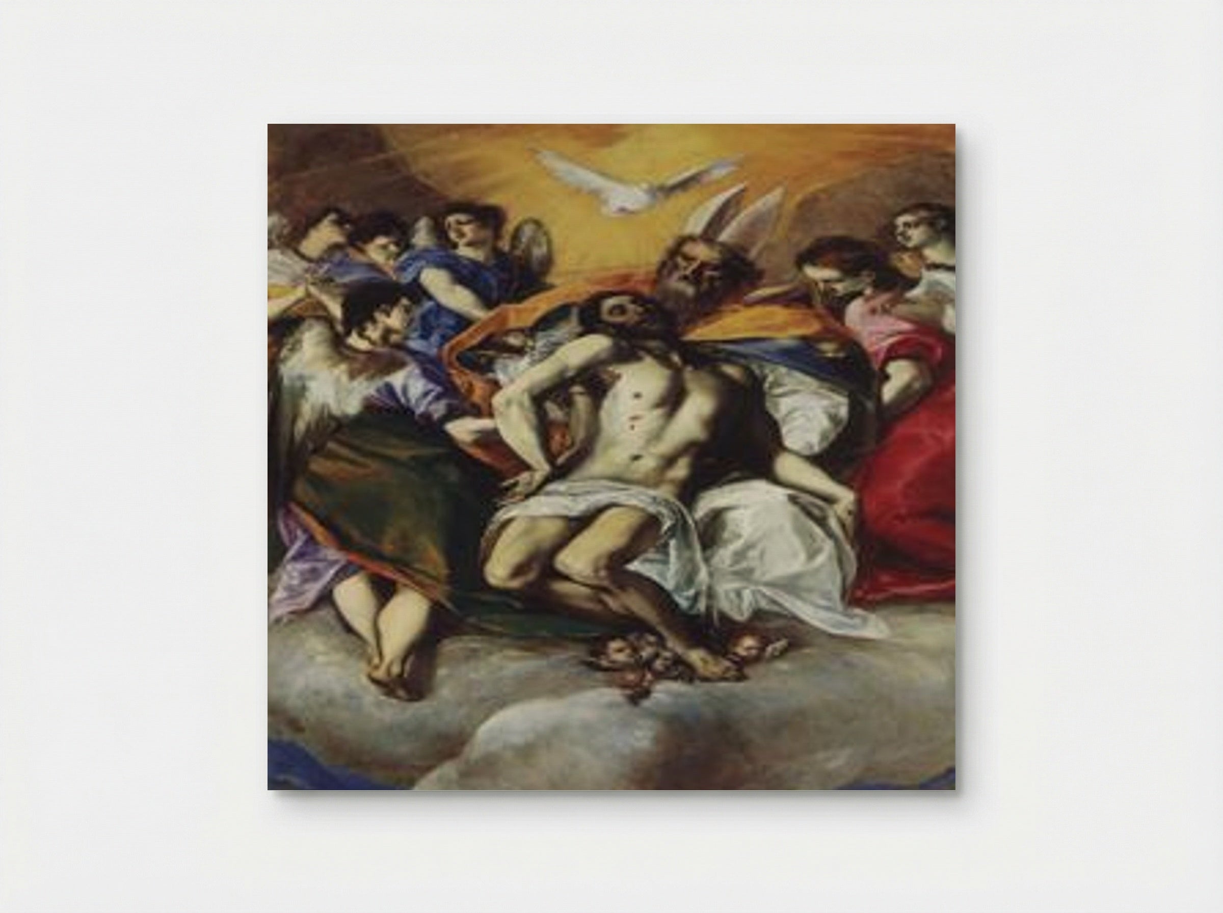 The Holy Trinity - El Greco - Poster