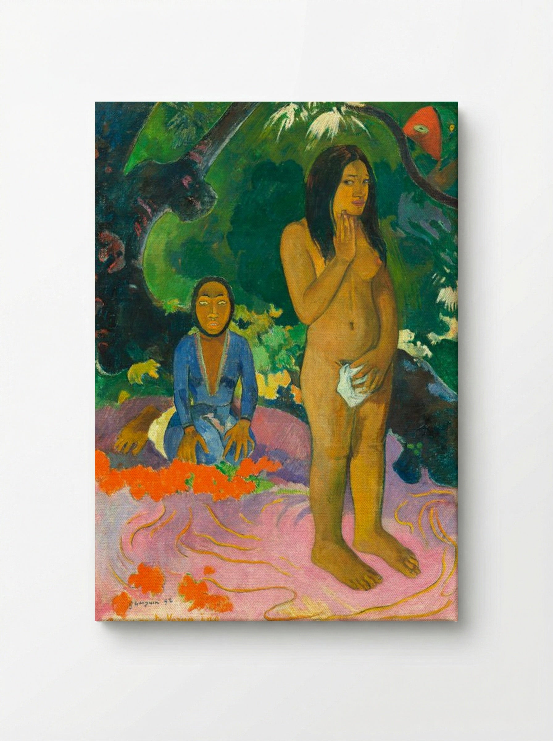 Words of the Devil - Paul Gauguin - Canvas