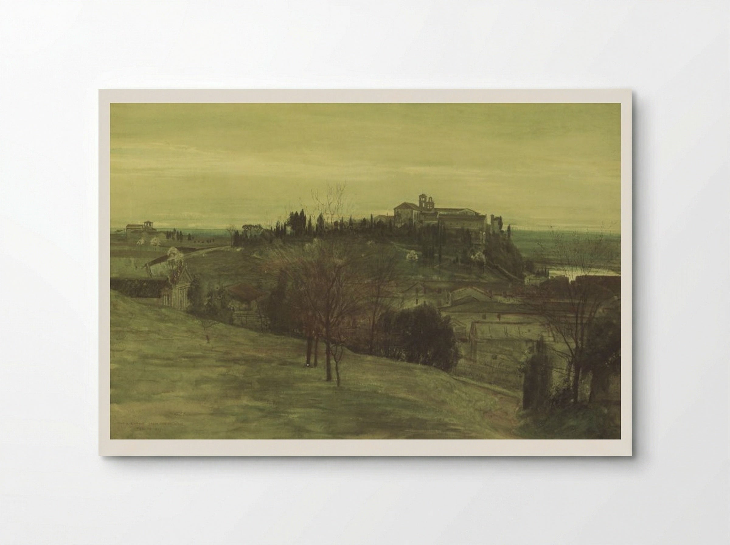 The Aventine from the Palatine - Walter Crane - Poster