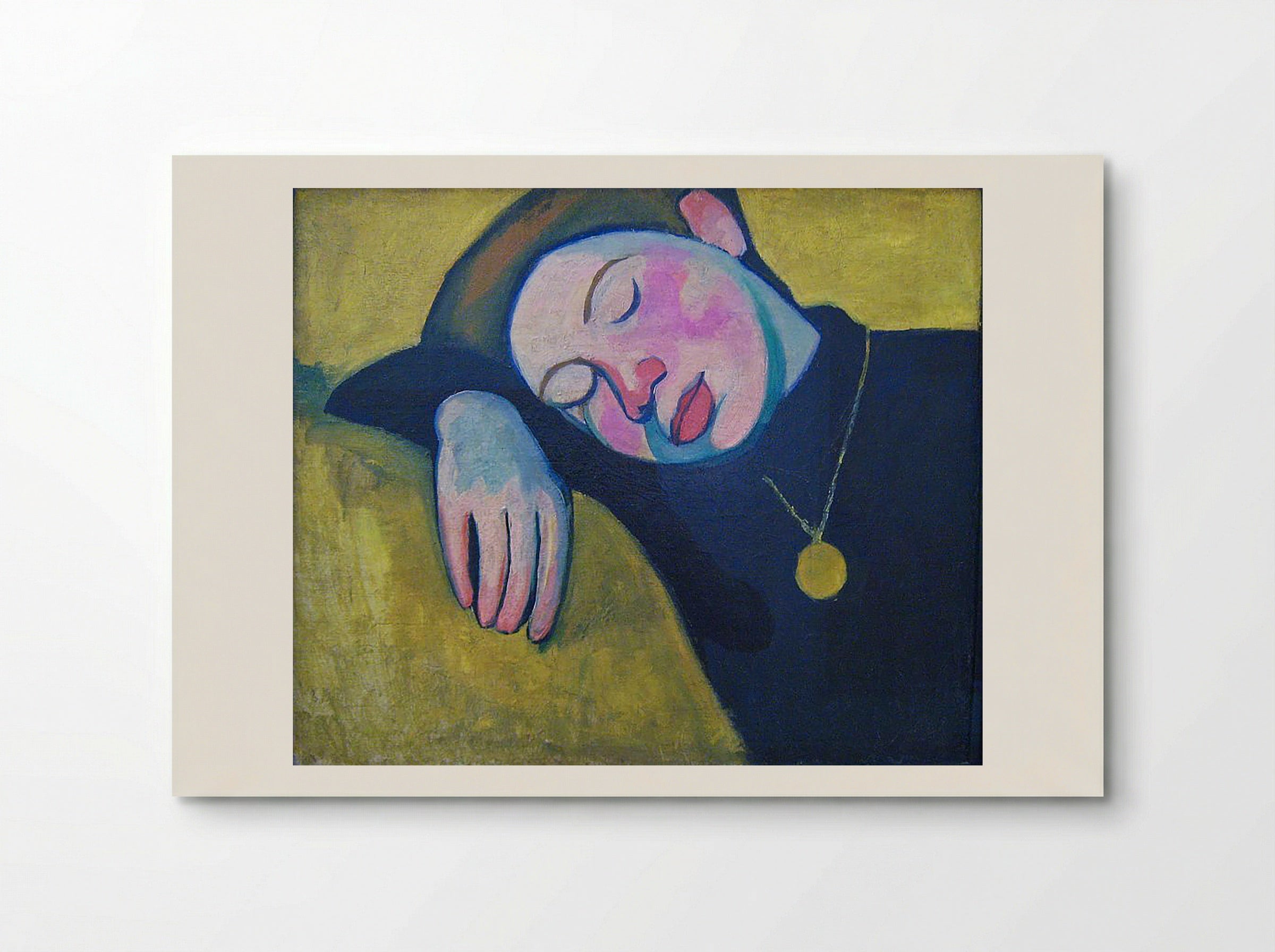 Sleeping Girl - Alexej von Jawlensky - Poster