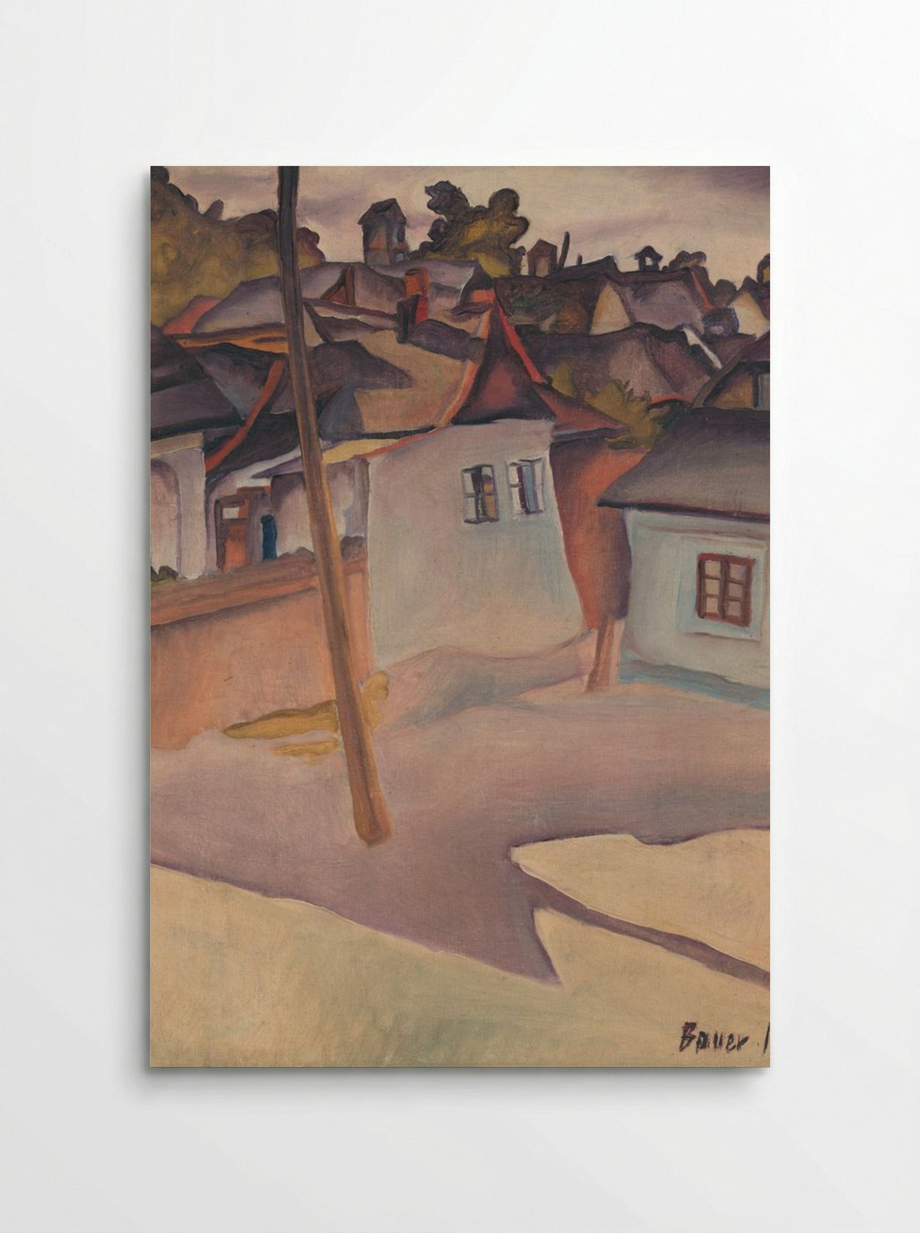 Gypsy Camp - Konstantin Bauer - Poster