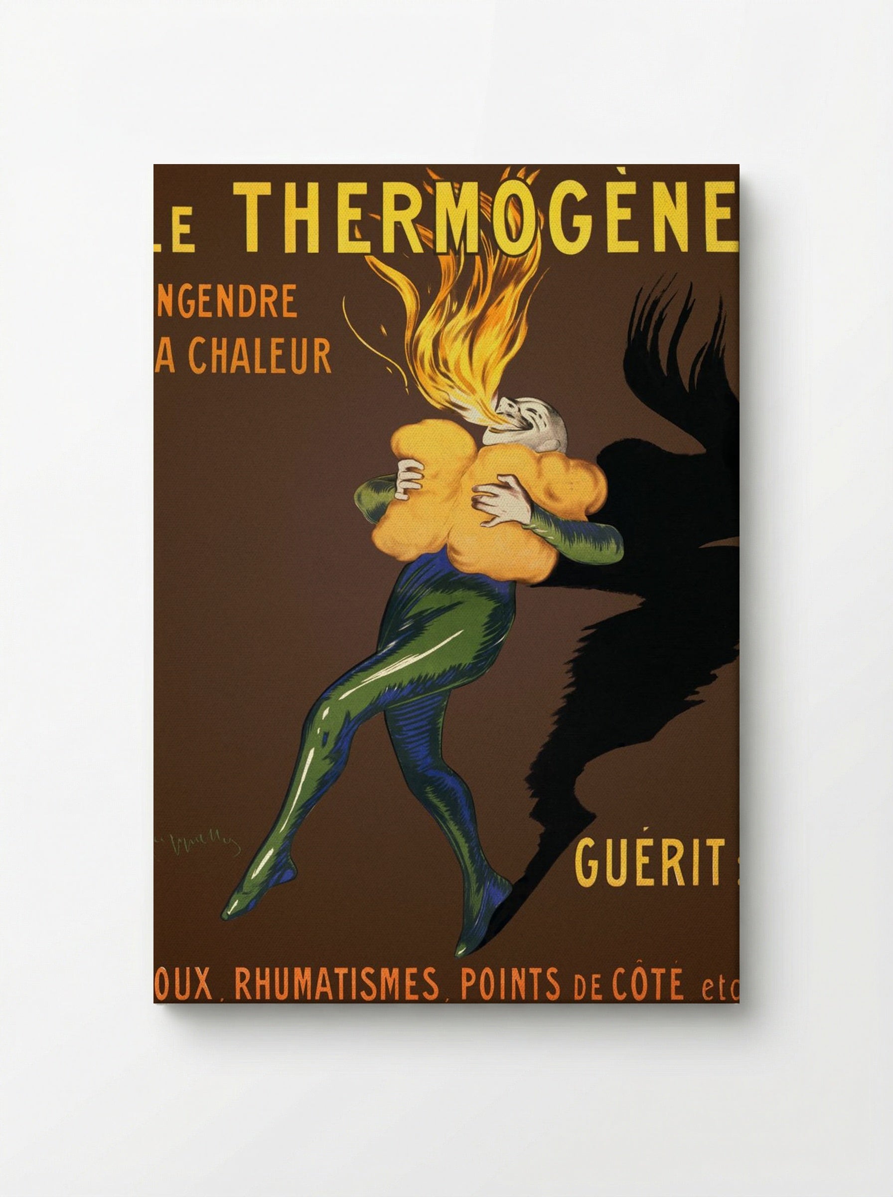 Le Thermogène Engendre la Chaleur - Leonetto Cappiello - Canvas