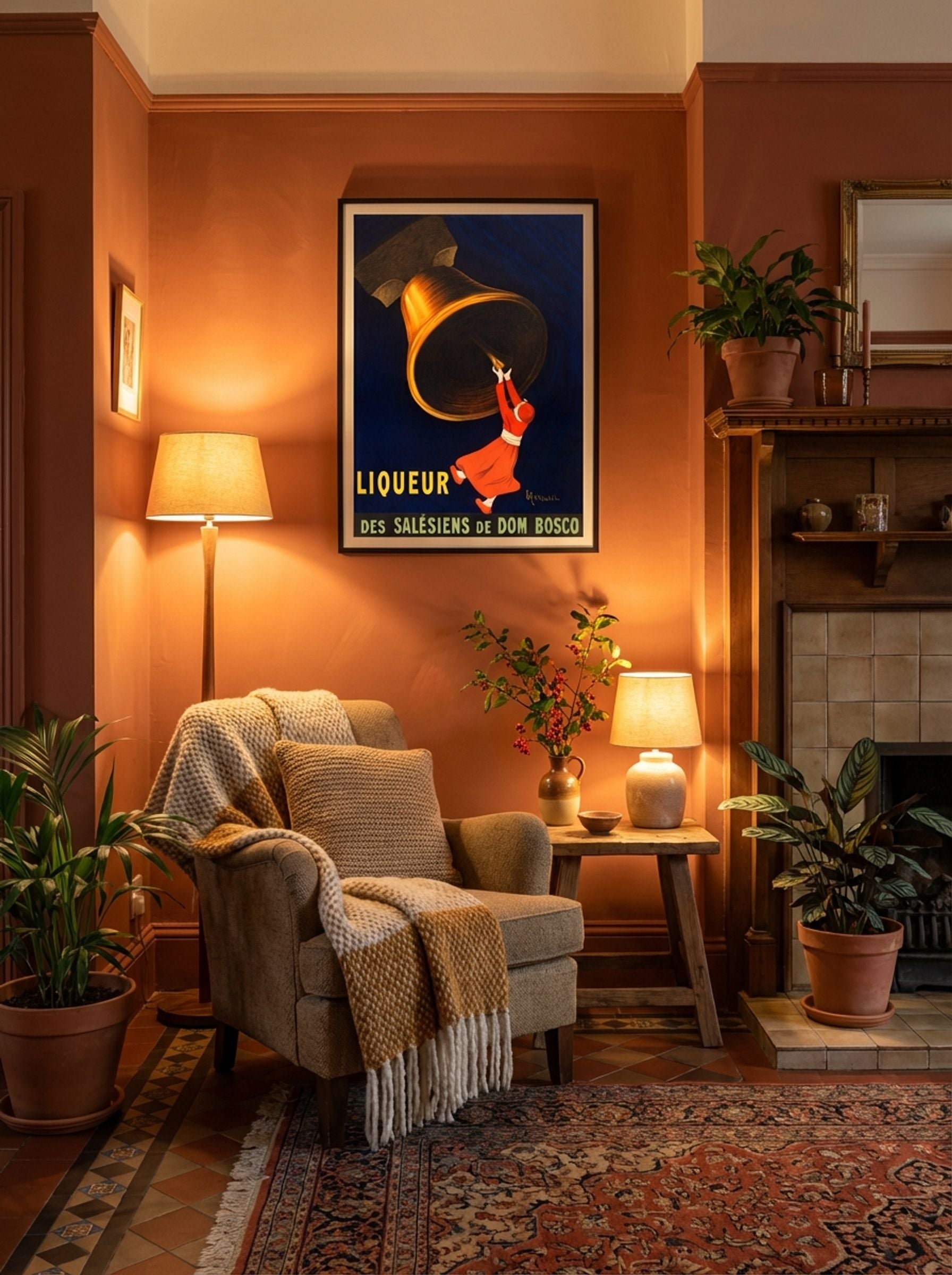 Angelus Liqueur des Salésiens de Dom Bosco - Leonetto Cappiello - Lifestyle