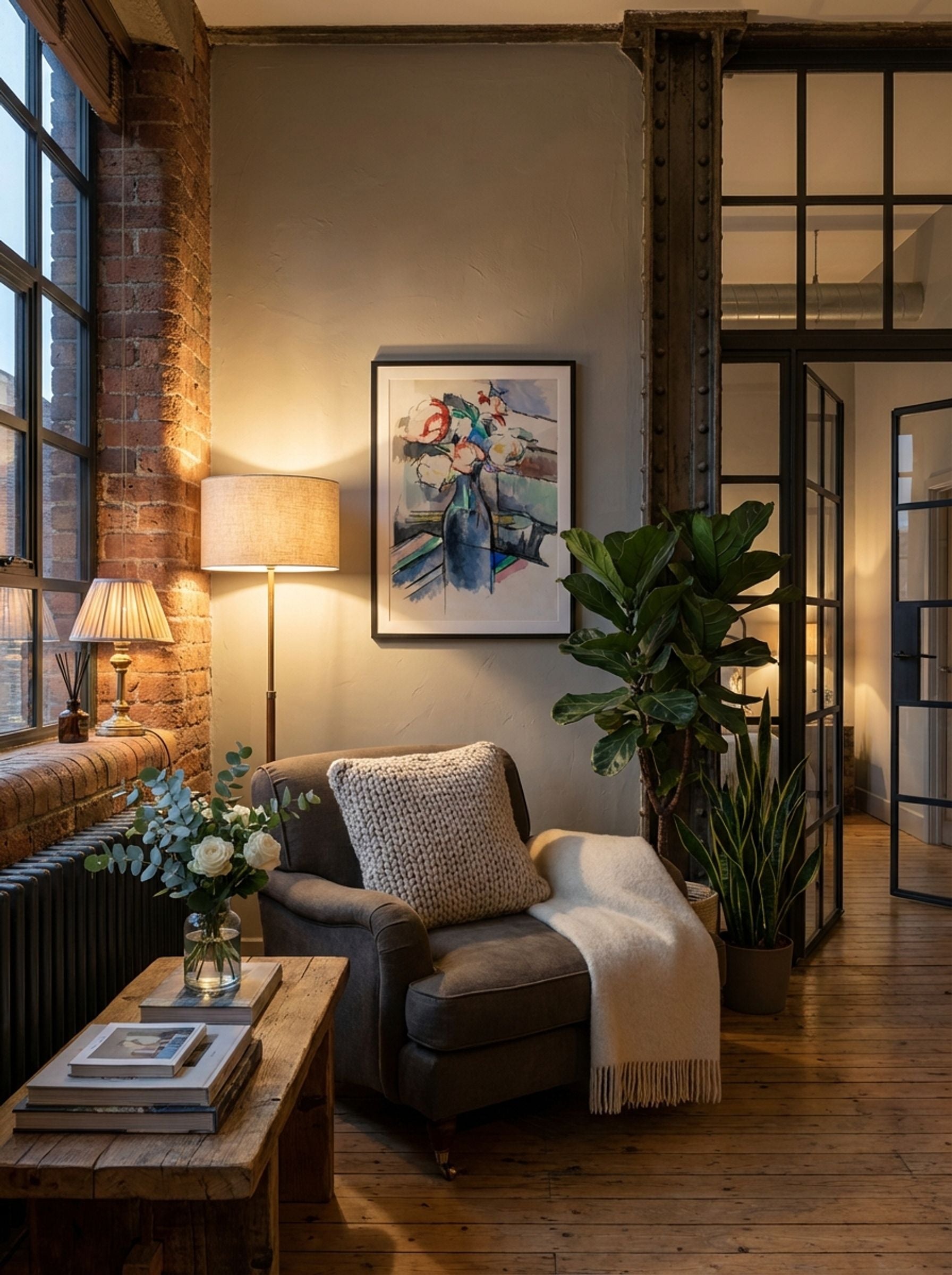 Roses in a Bottle - Paul Cézanne - Lifestyle