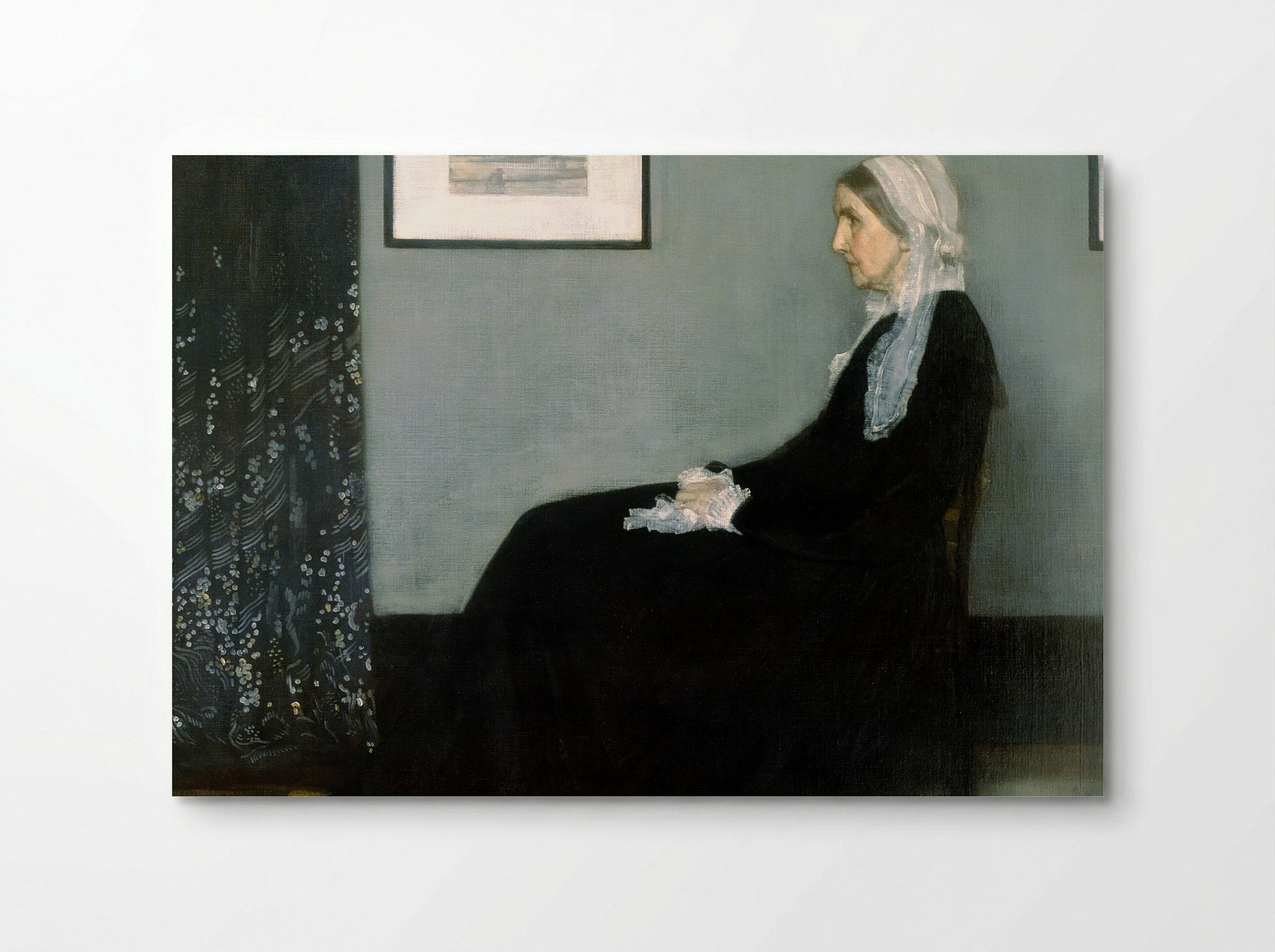 Arrangement in Grey and Black No.1, Portrait of the Artist's Mother - James McNeill Whistler - Poster