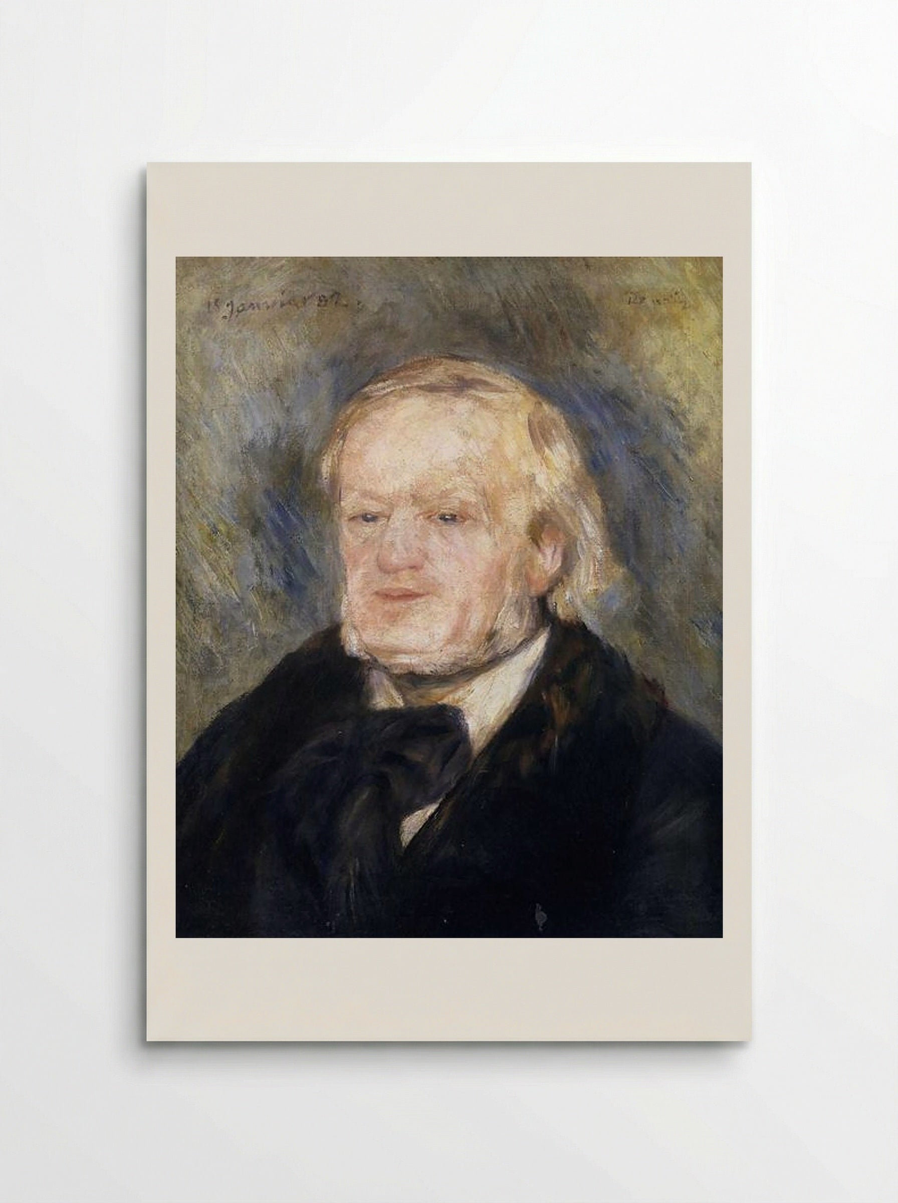 Richard Wagner - Pierre-Auguste Renoir - Poster