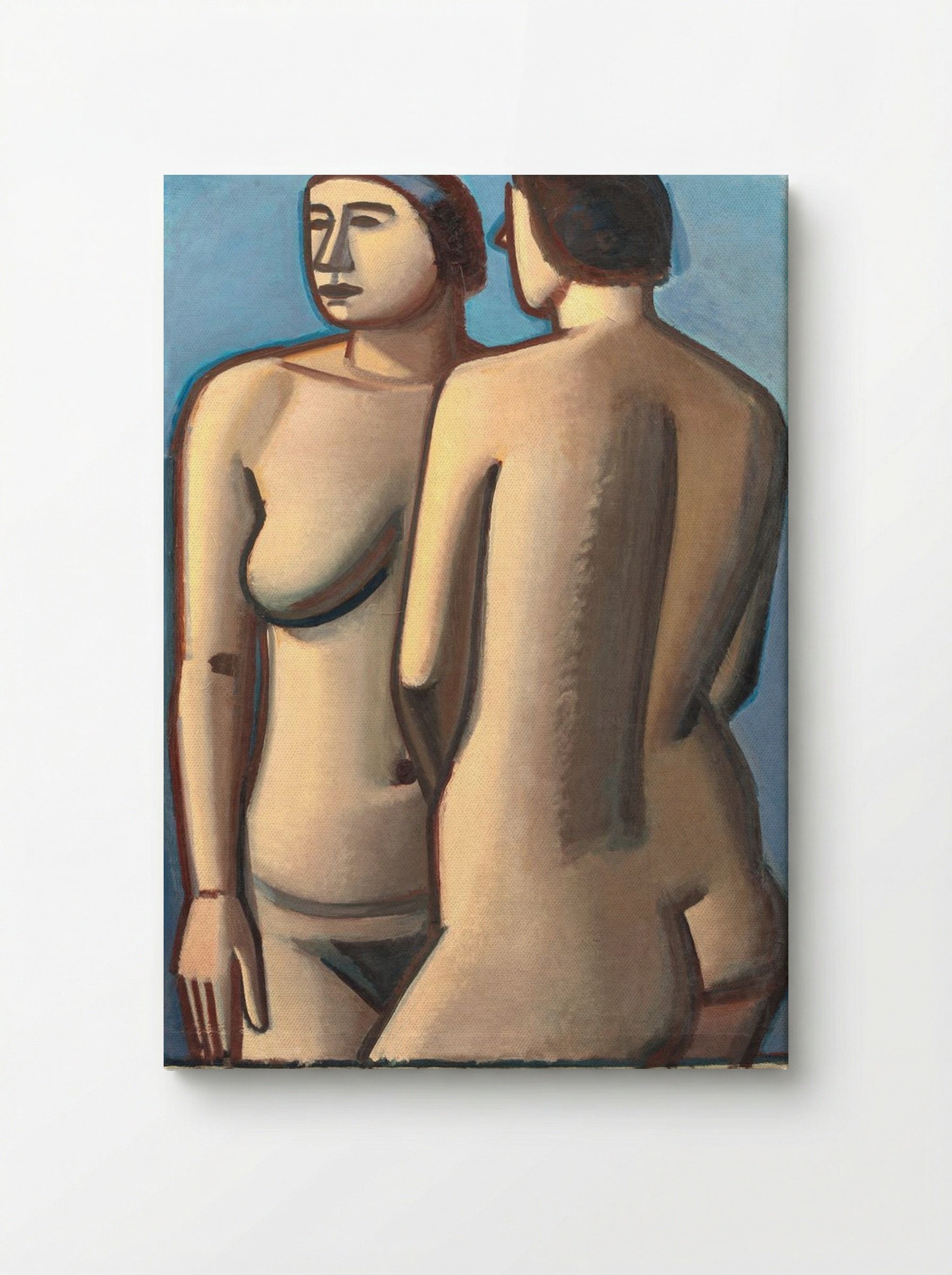 Two Female Nudes - Vilhelm Lundstrøm - Canvas